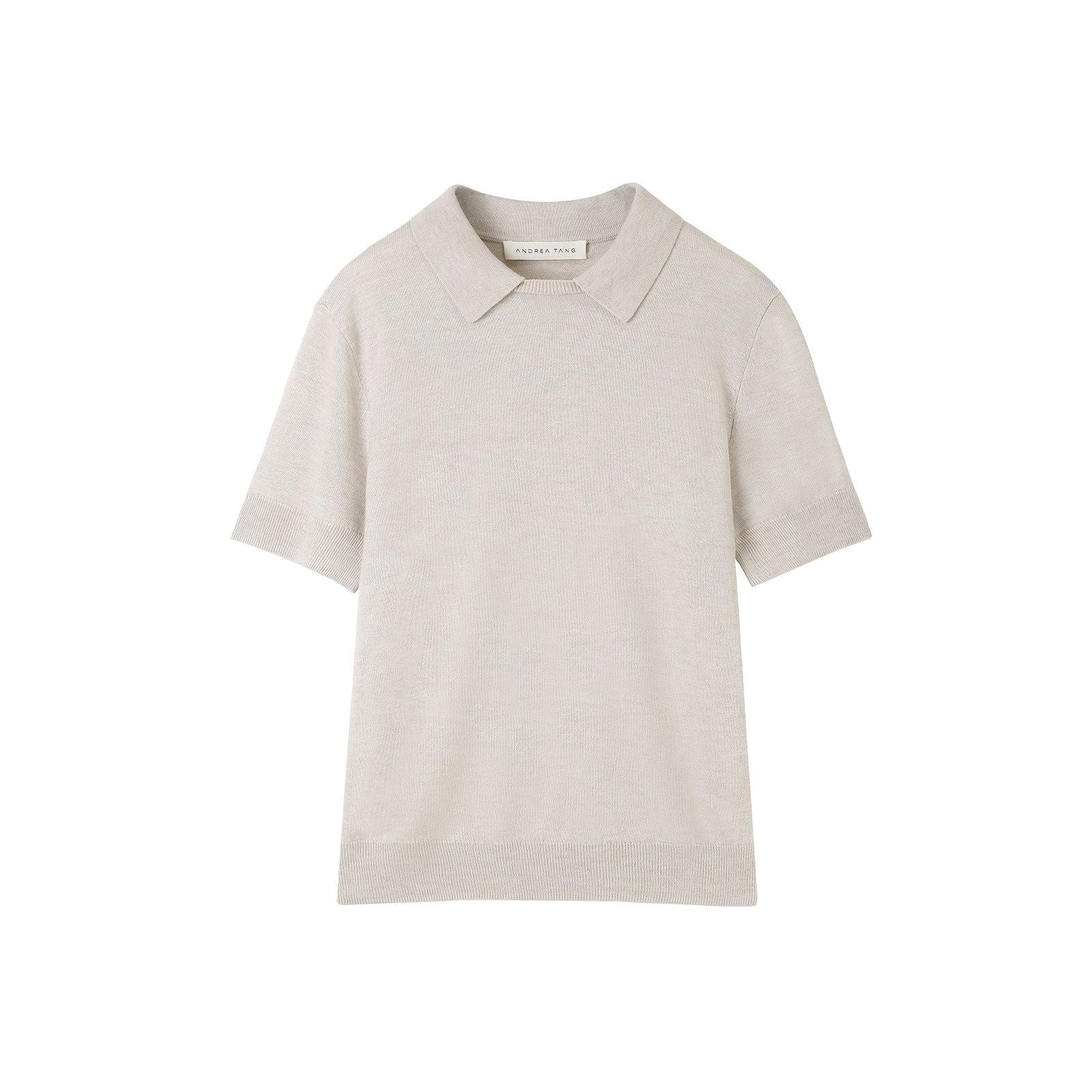 Knit Polo Top - Image 2
