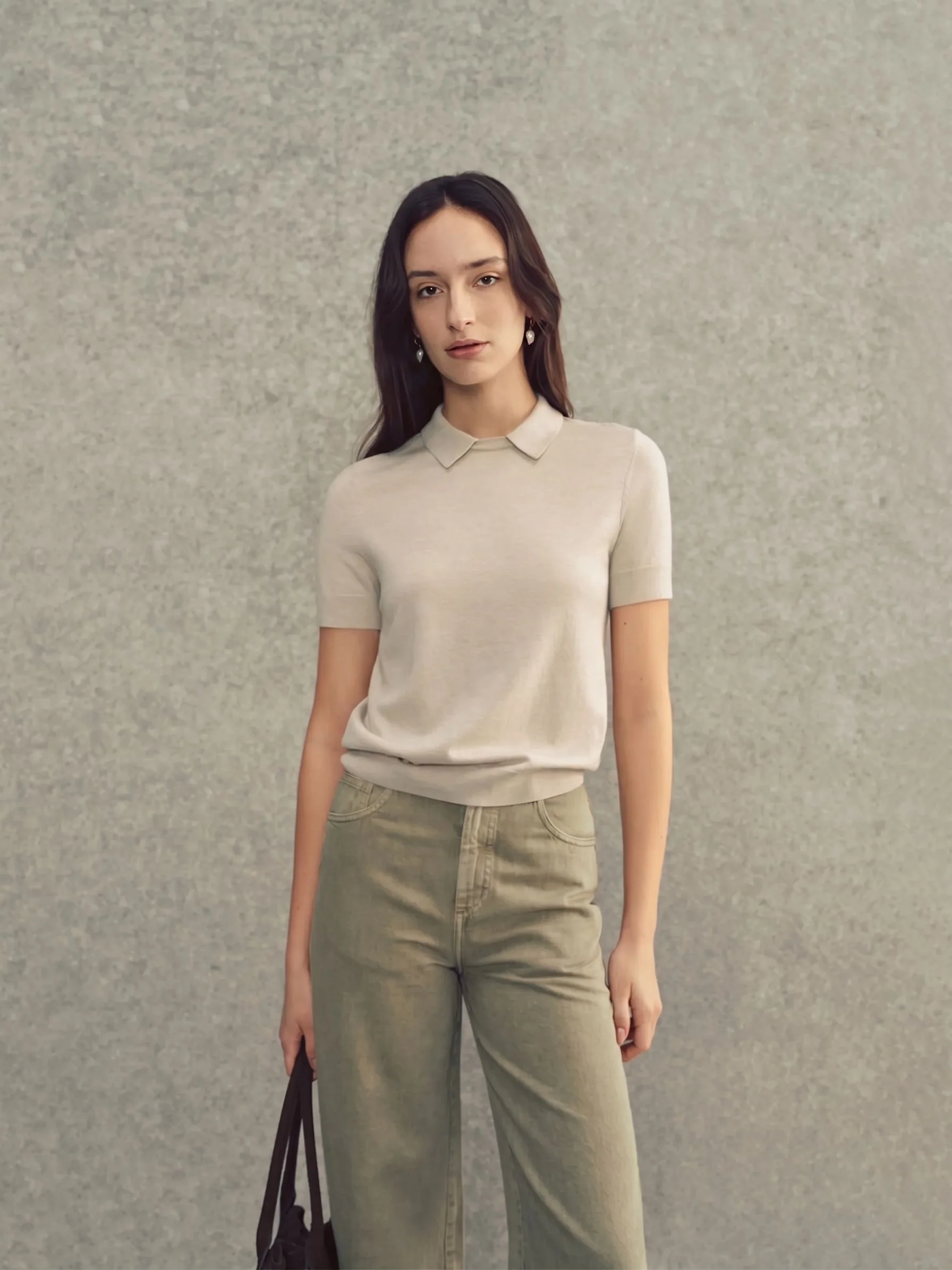 Knit Polo Top - Image 4