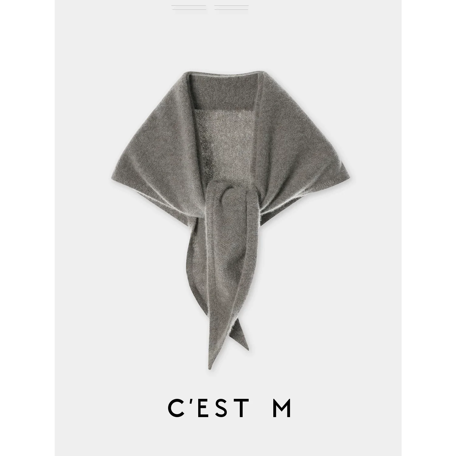 Knit Triangle Scarf - Image 19