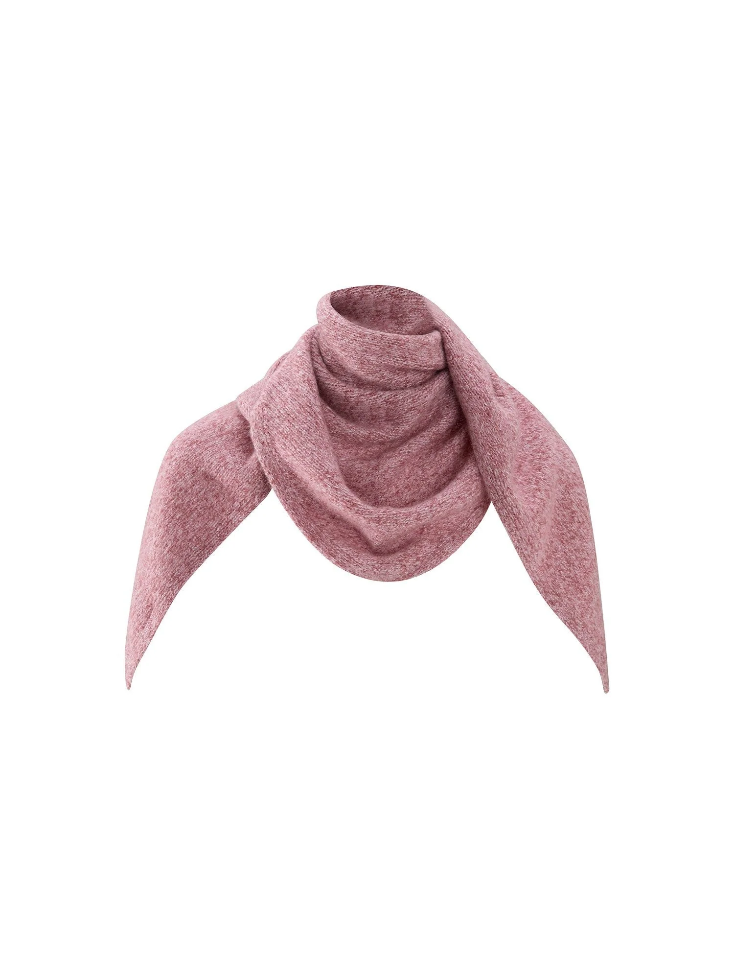 Knit Triangle Scarf