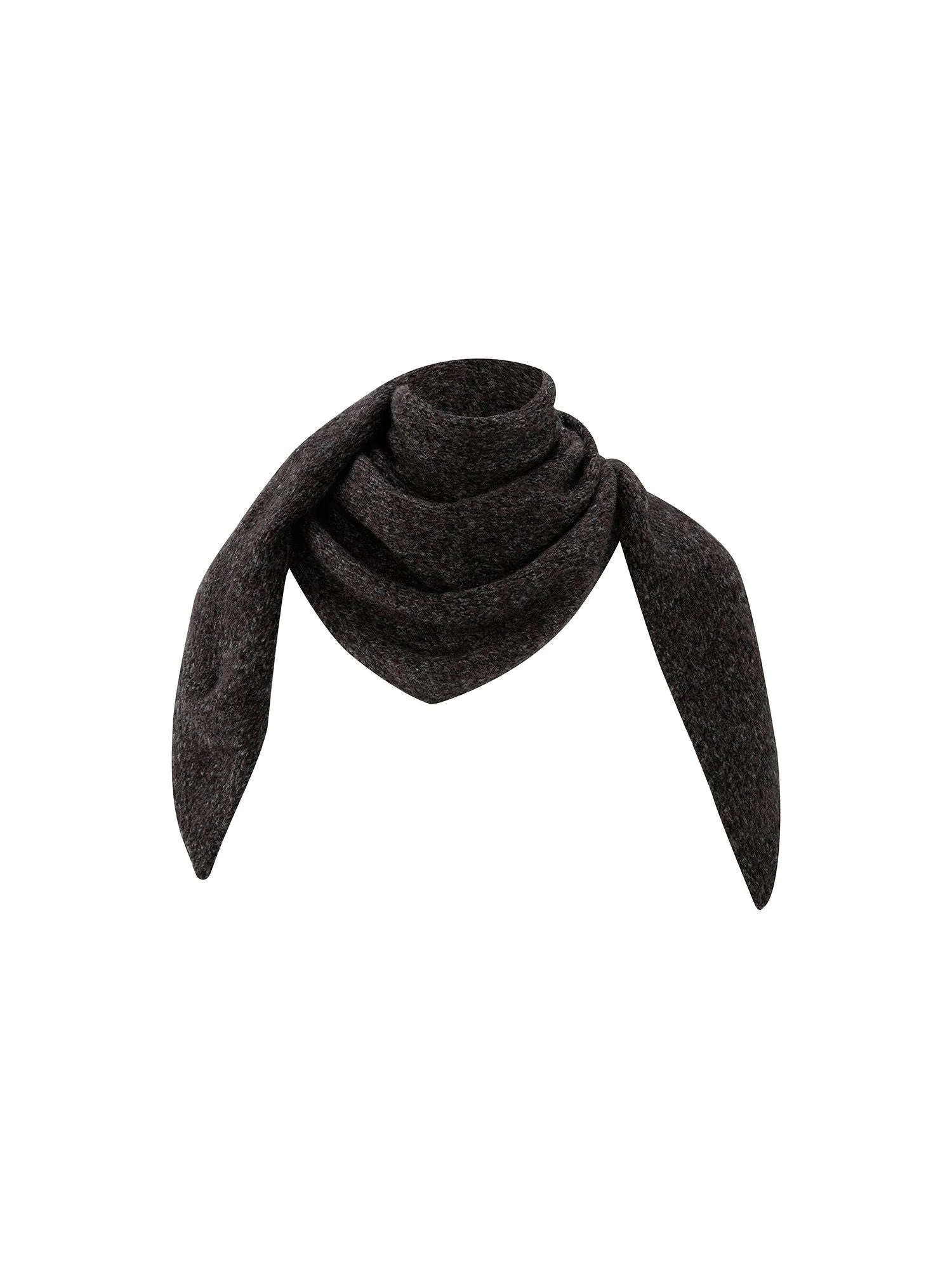 Knit Triangle Scarf - Image 5