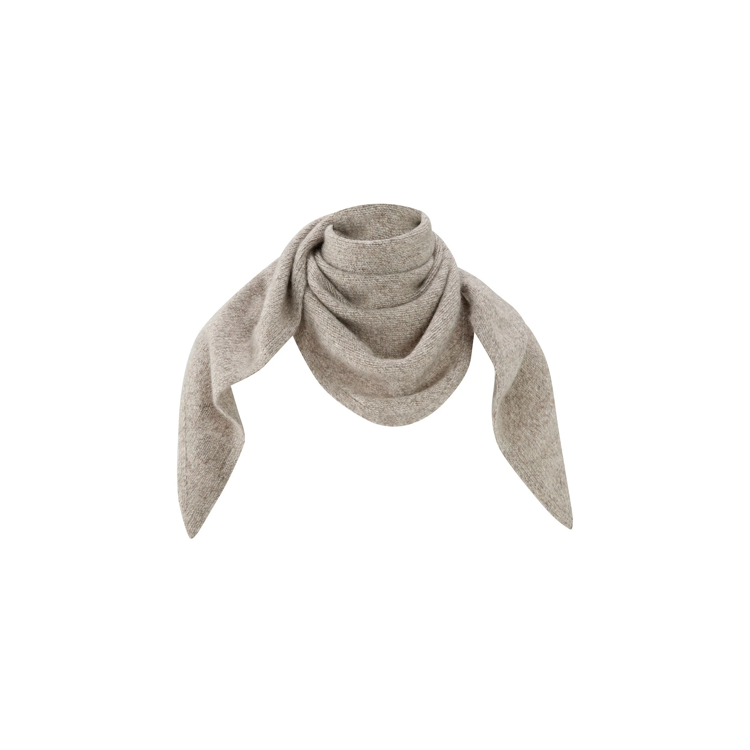 Knit Triangle Scarf - Image 8