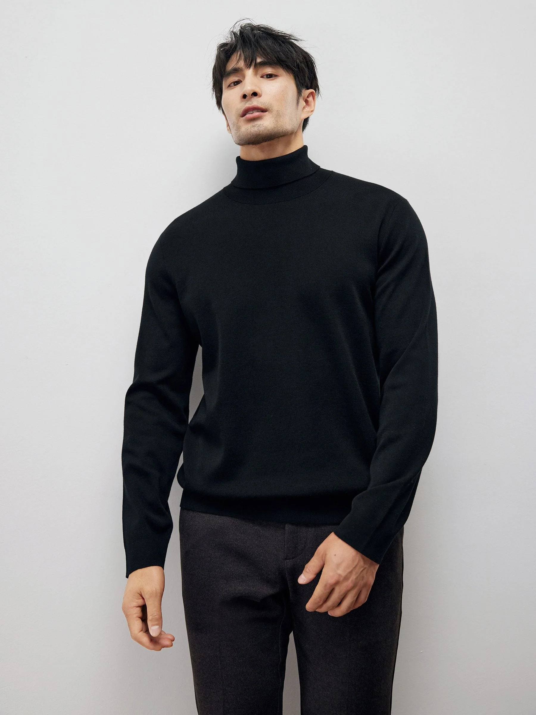 Knit Turtleneck Sweater - Image 4
