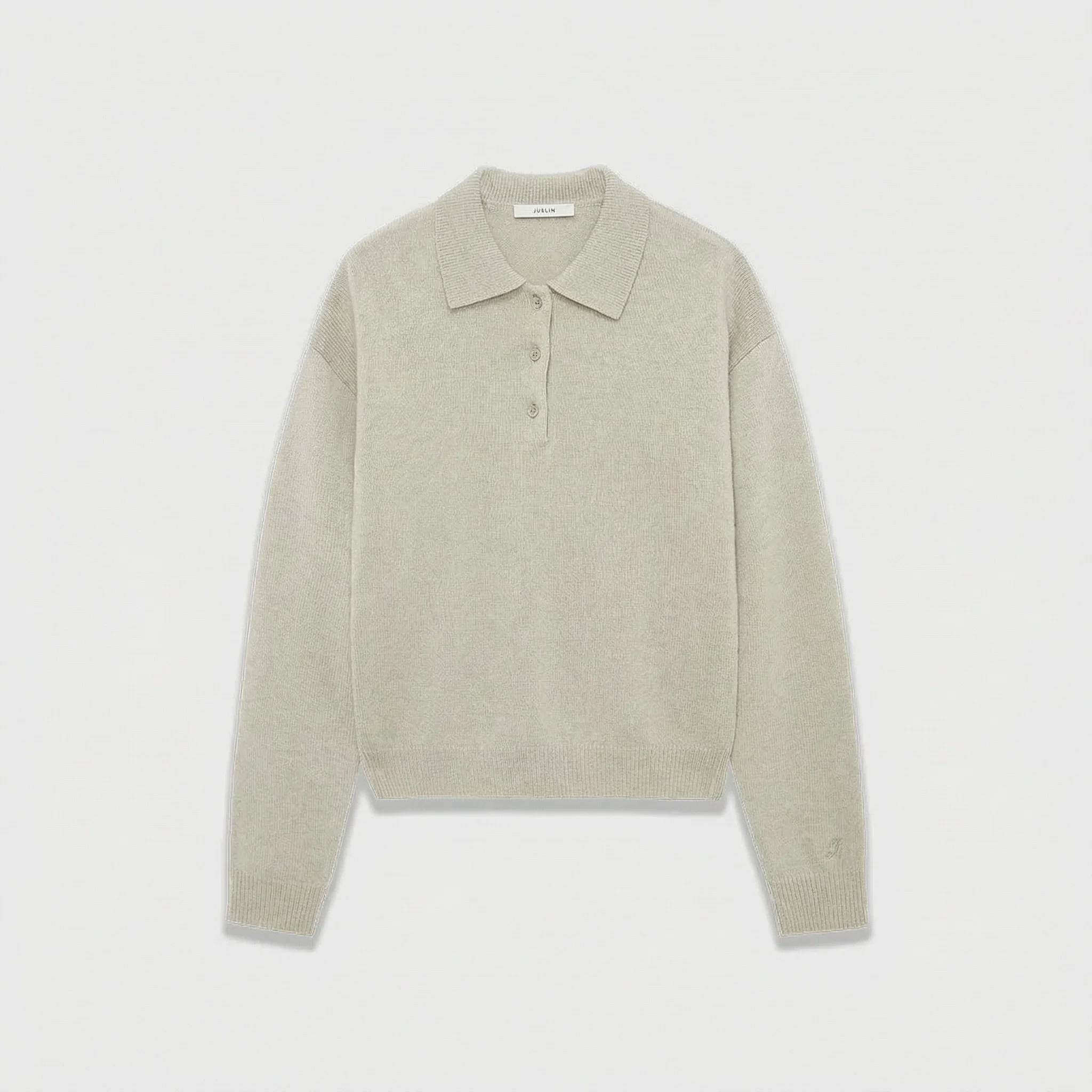 Knitted Polo Sweater