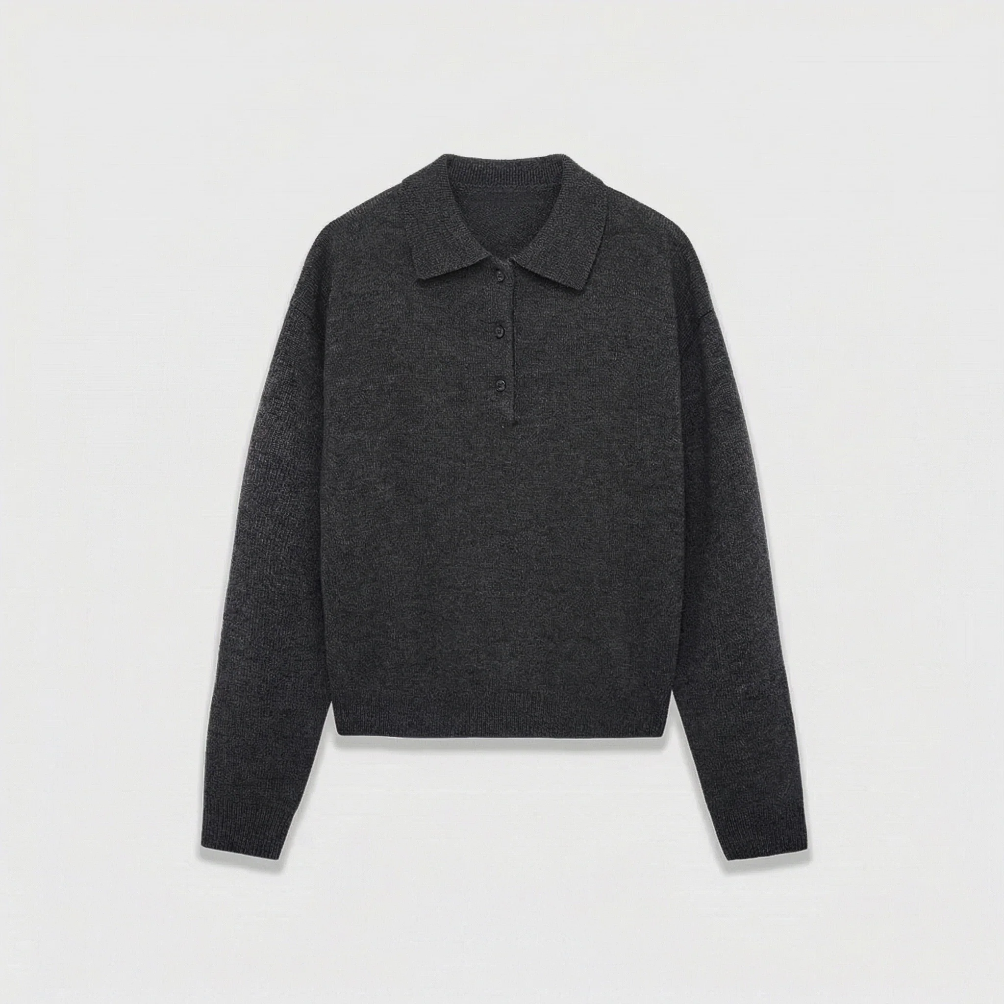Knitted Polo Sweater - Image 4