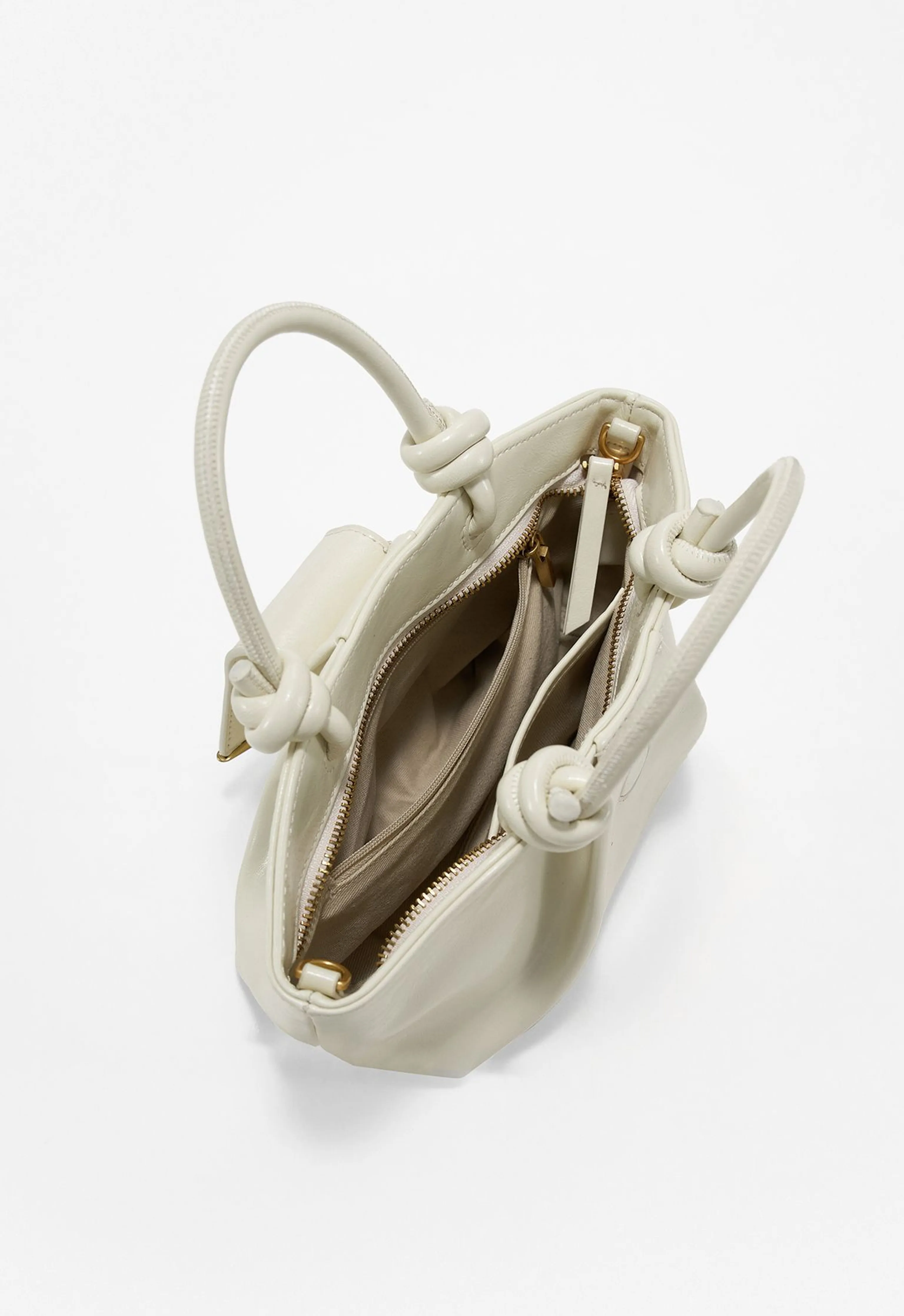 Knotted Top-Handle Mini Bag