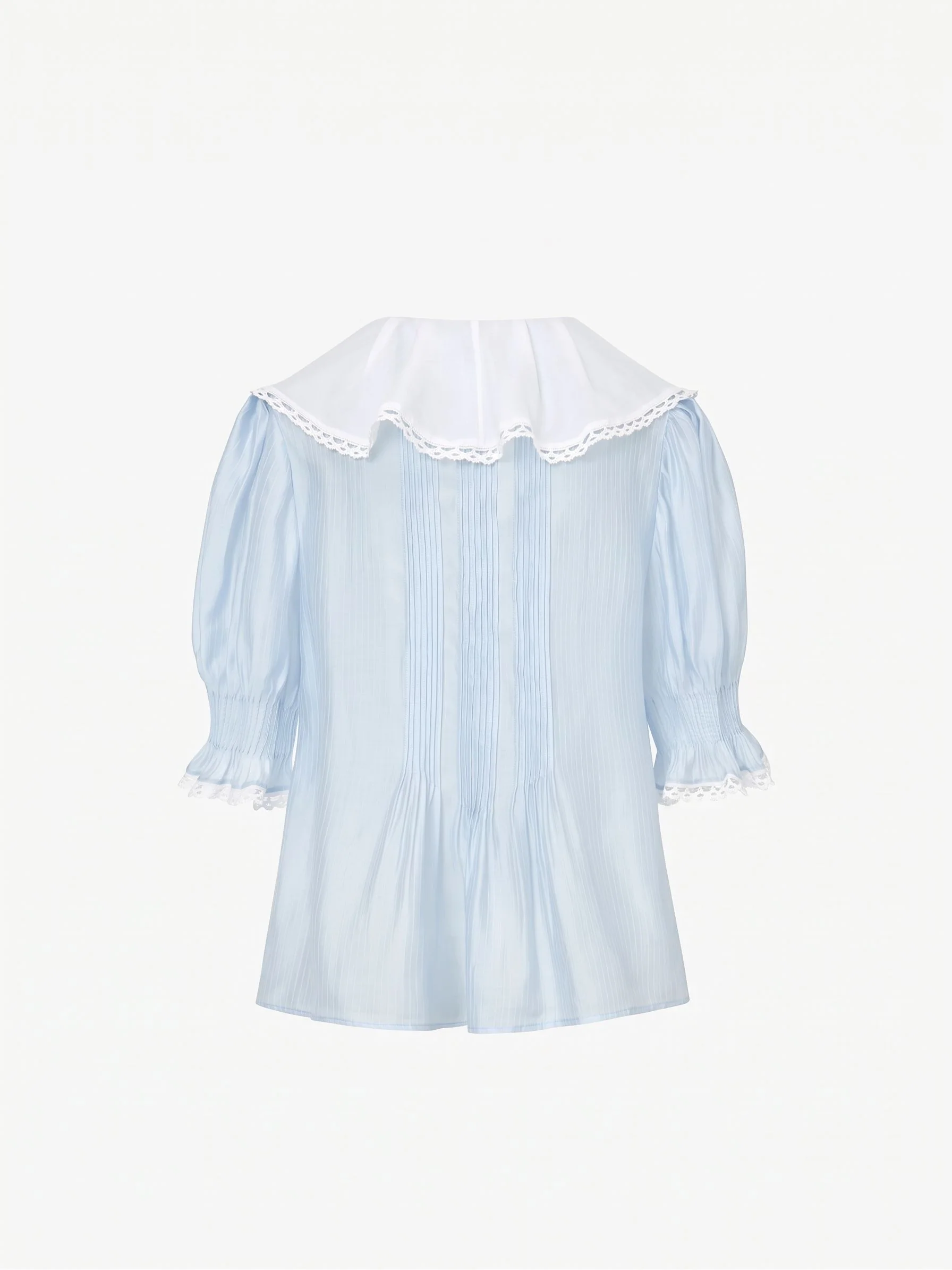 Lace Collar Blouse - Image 4