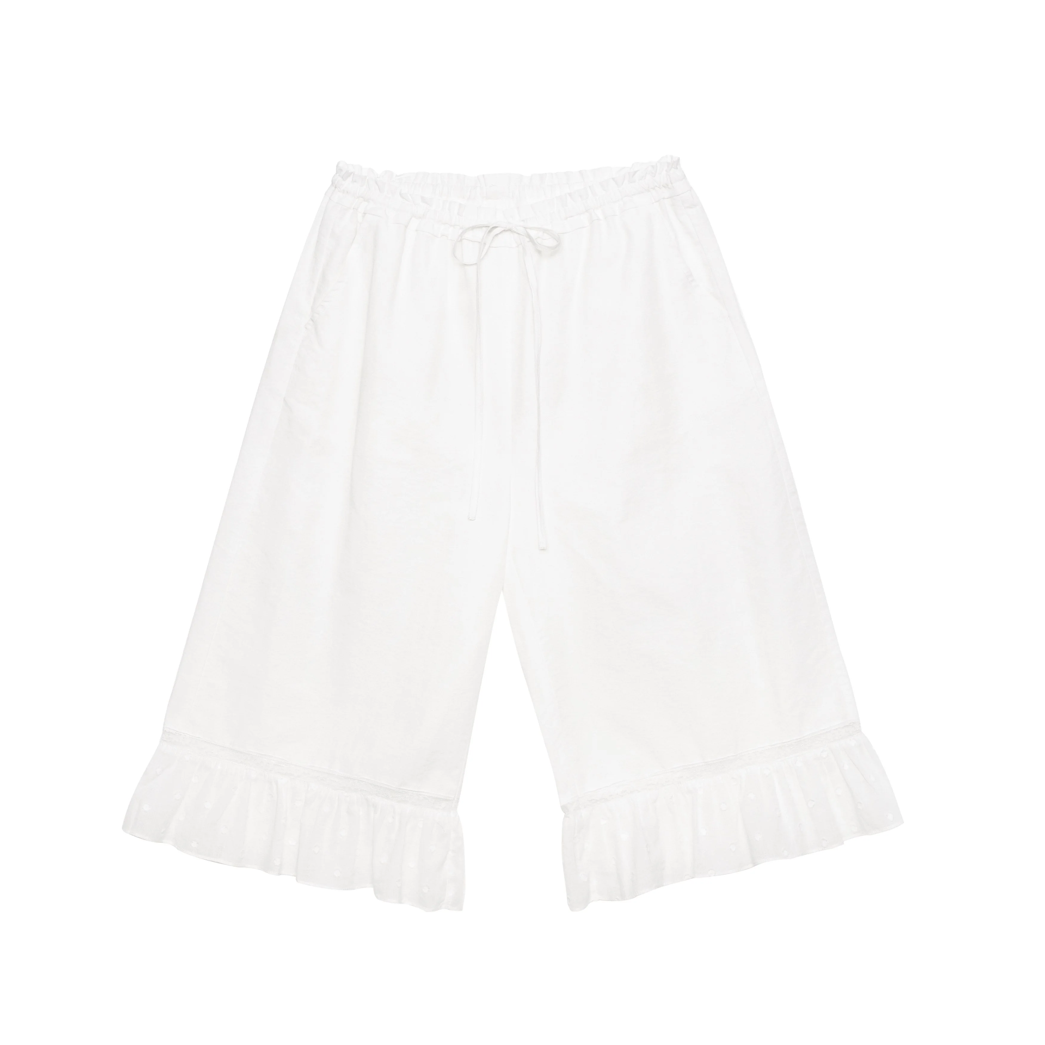 Lace Hem Culottes - Image 6