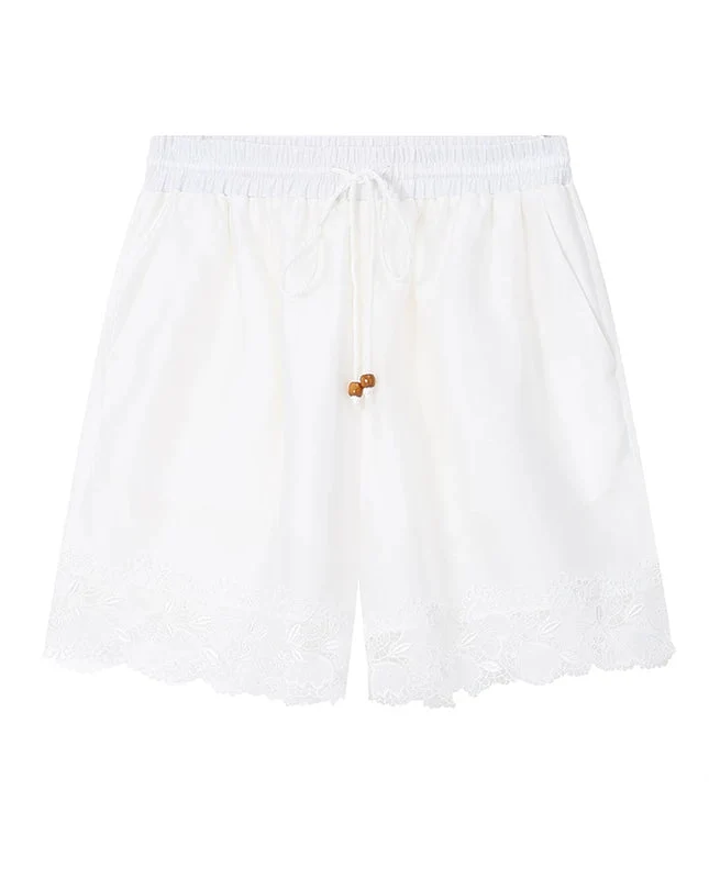 Lace Hem Shorts - Image 7