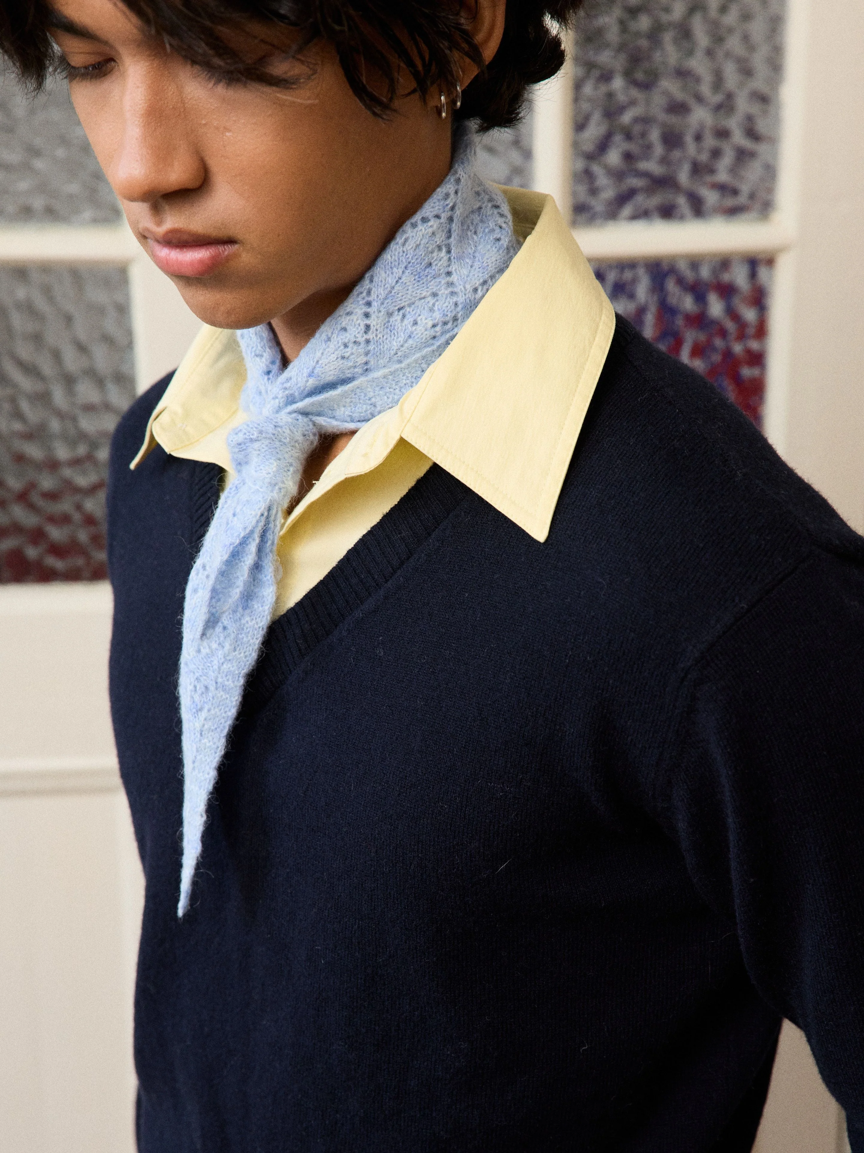 Lace Knit Neckerchief - Image 4