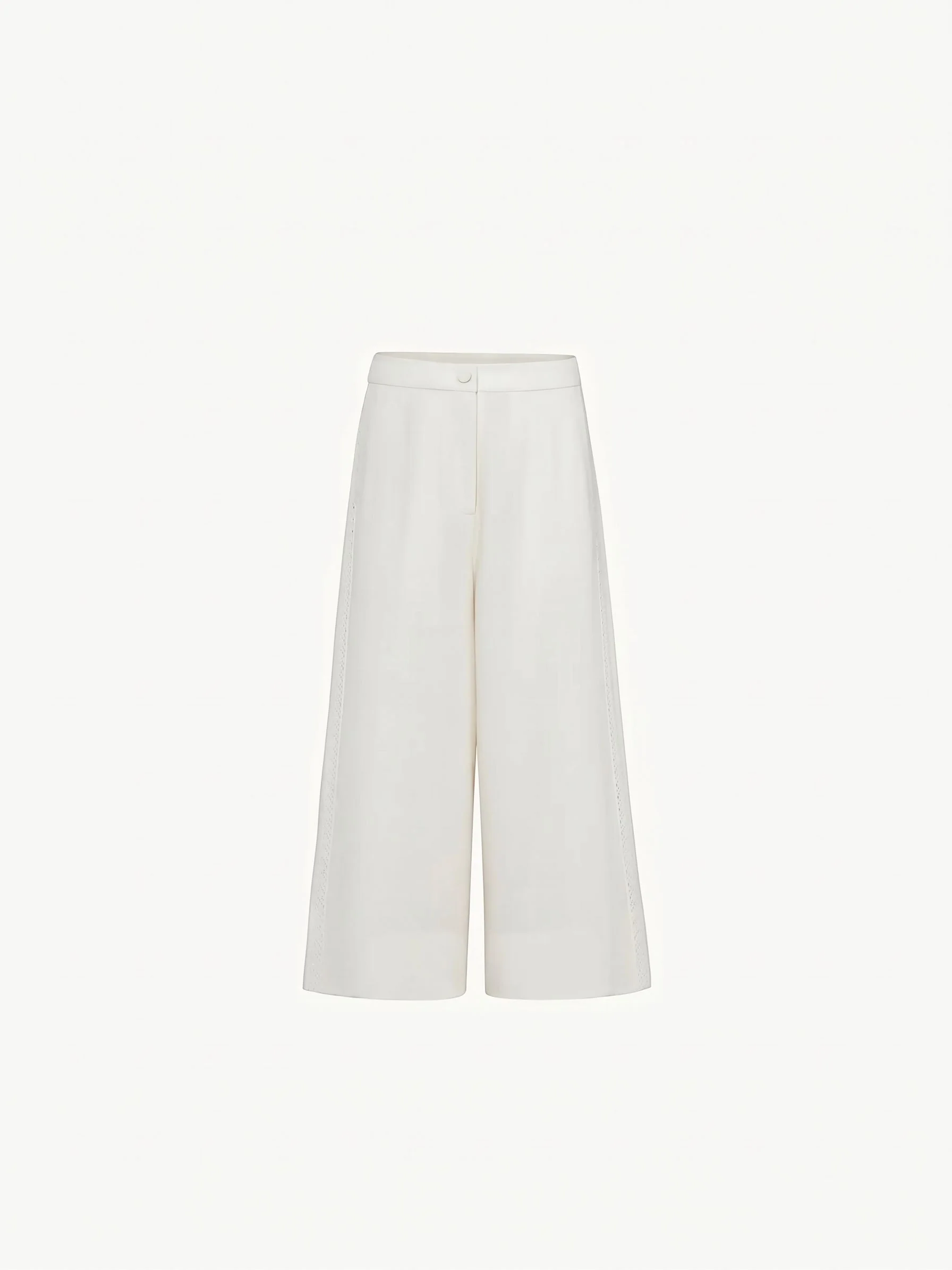 Lace Trim Culottes - Image 5