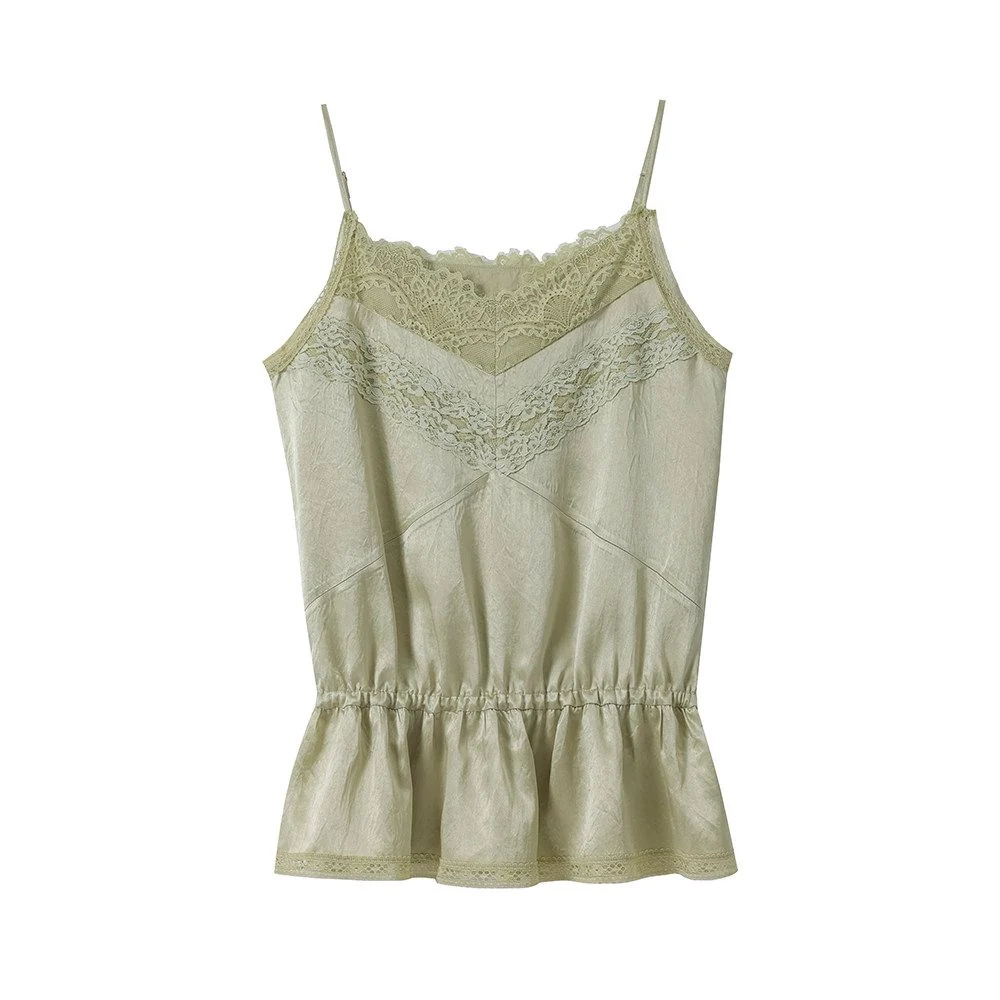 Lace Trim Midi Dress - Image 6