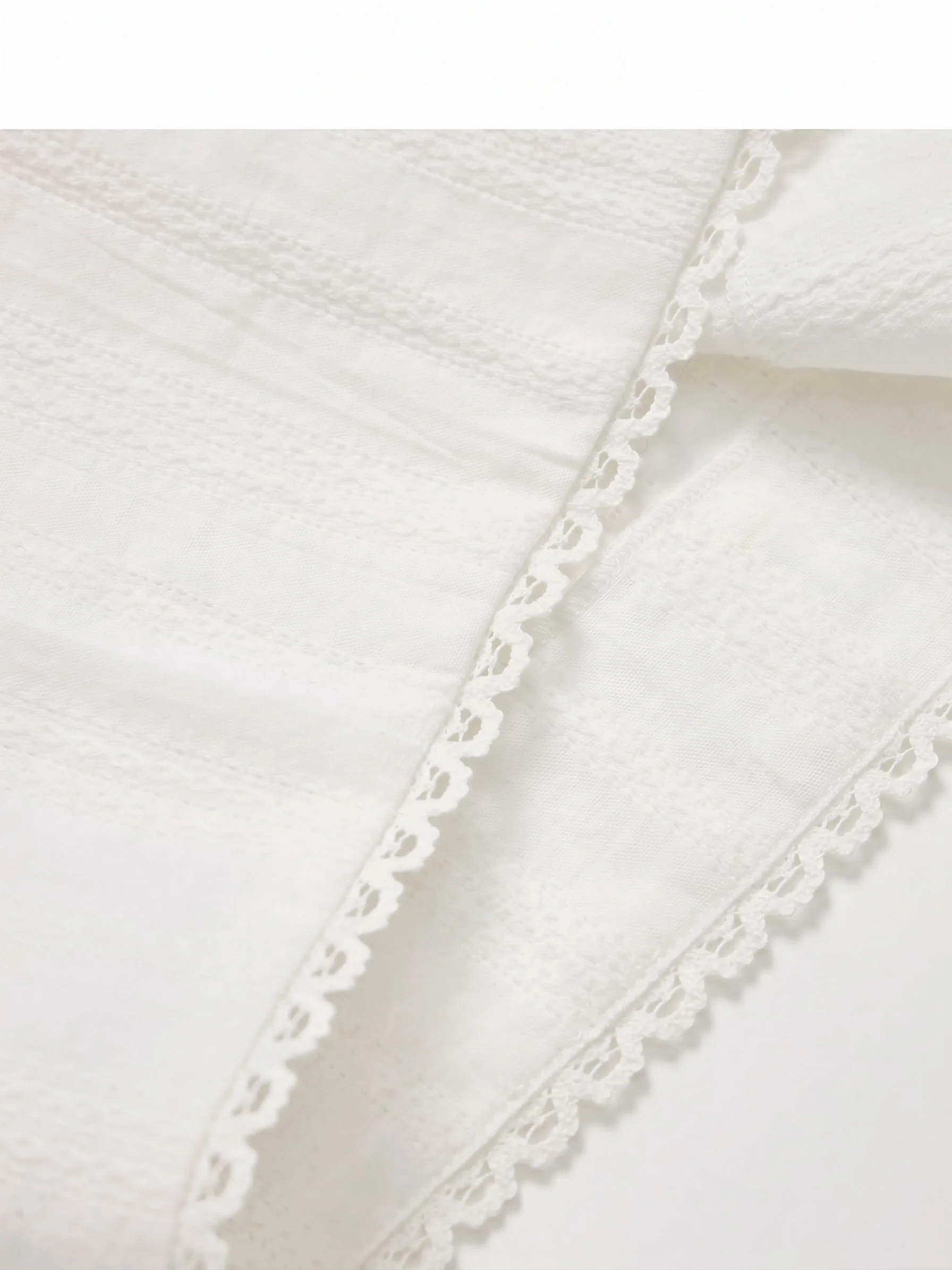 Lace Trim Pants - Image 3