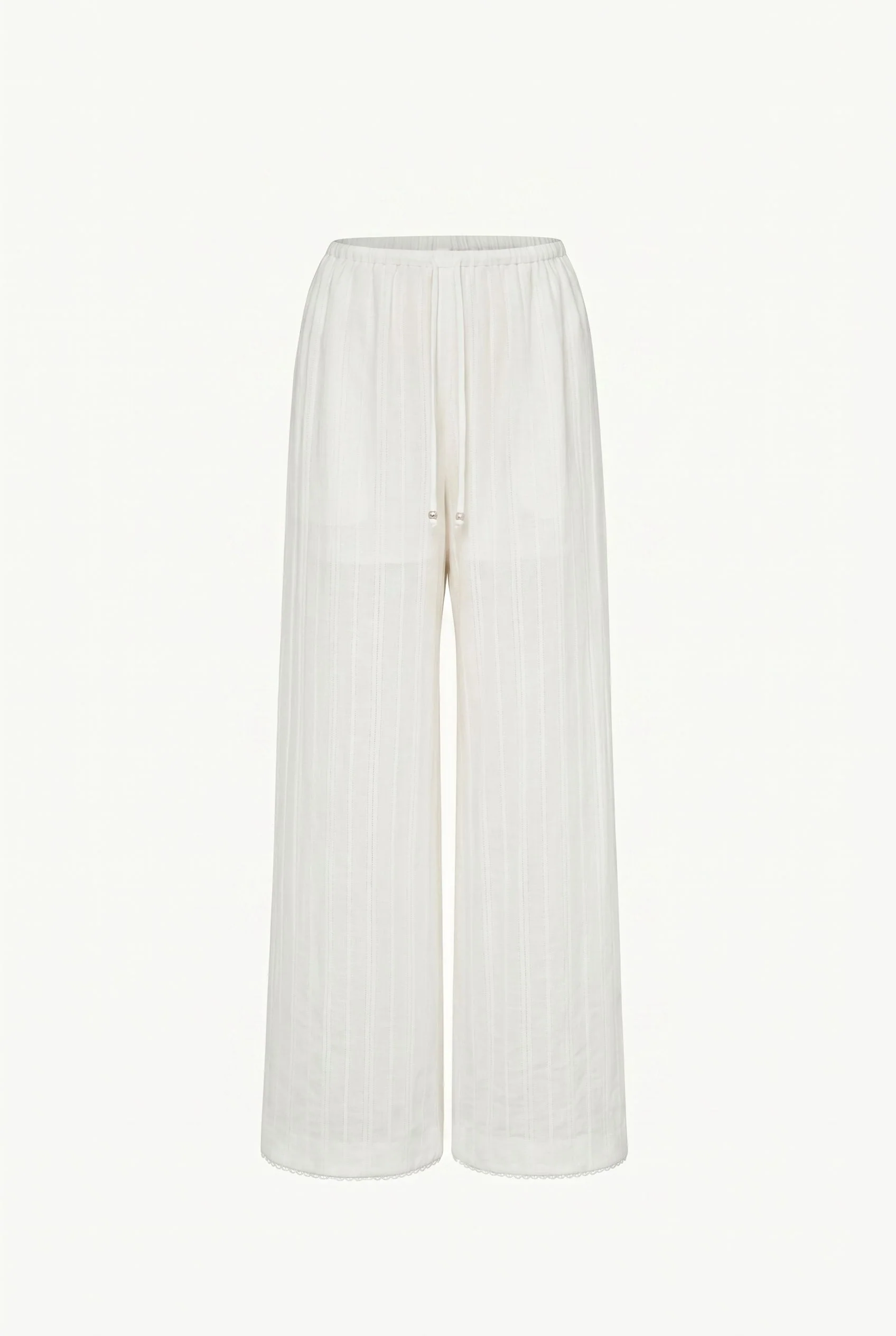 Lace Trim Pants - Image 5