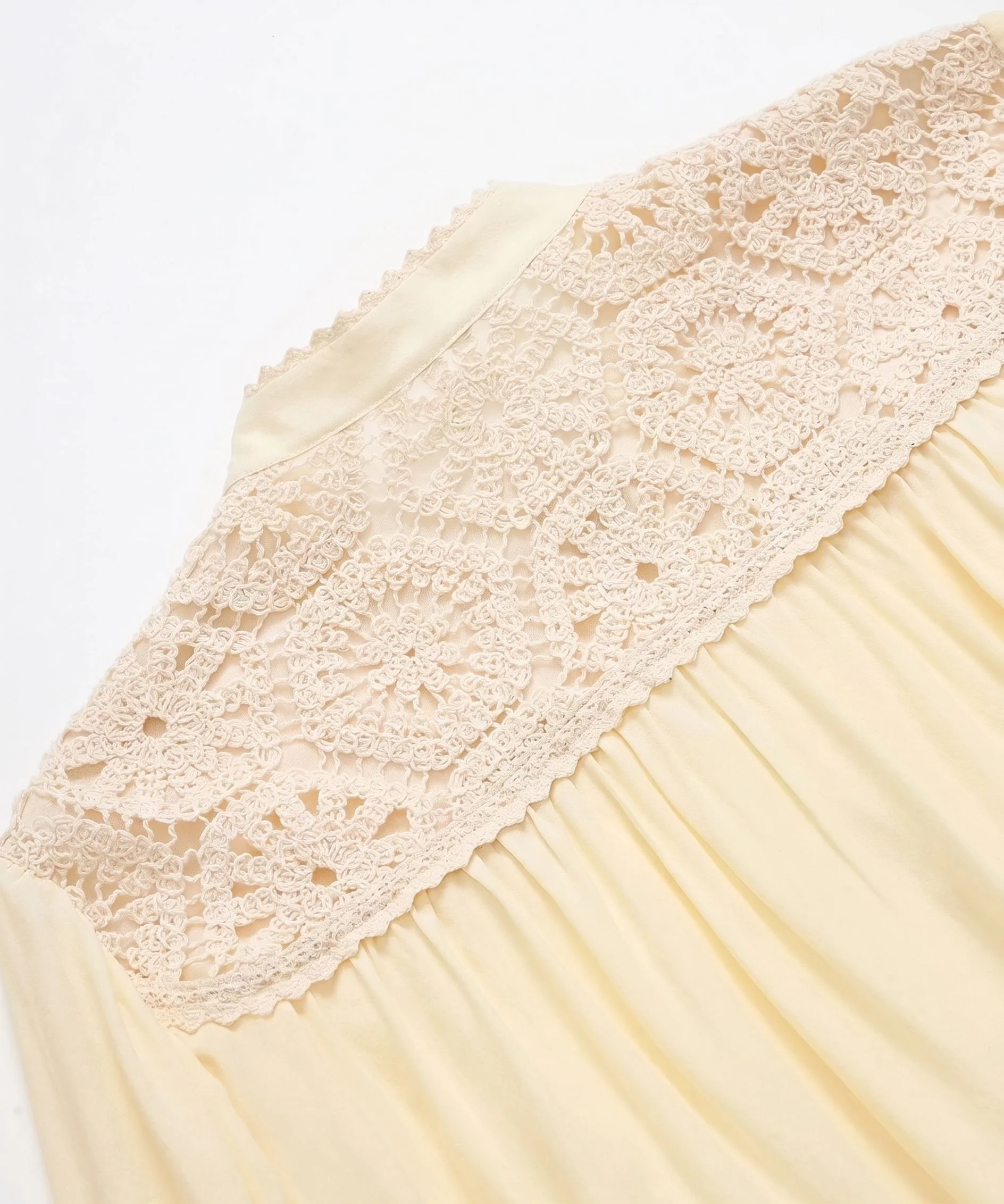 Lace Yoke Blouse - Image 2