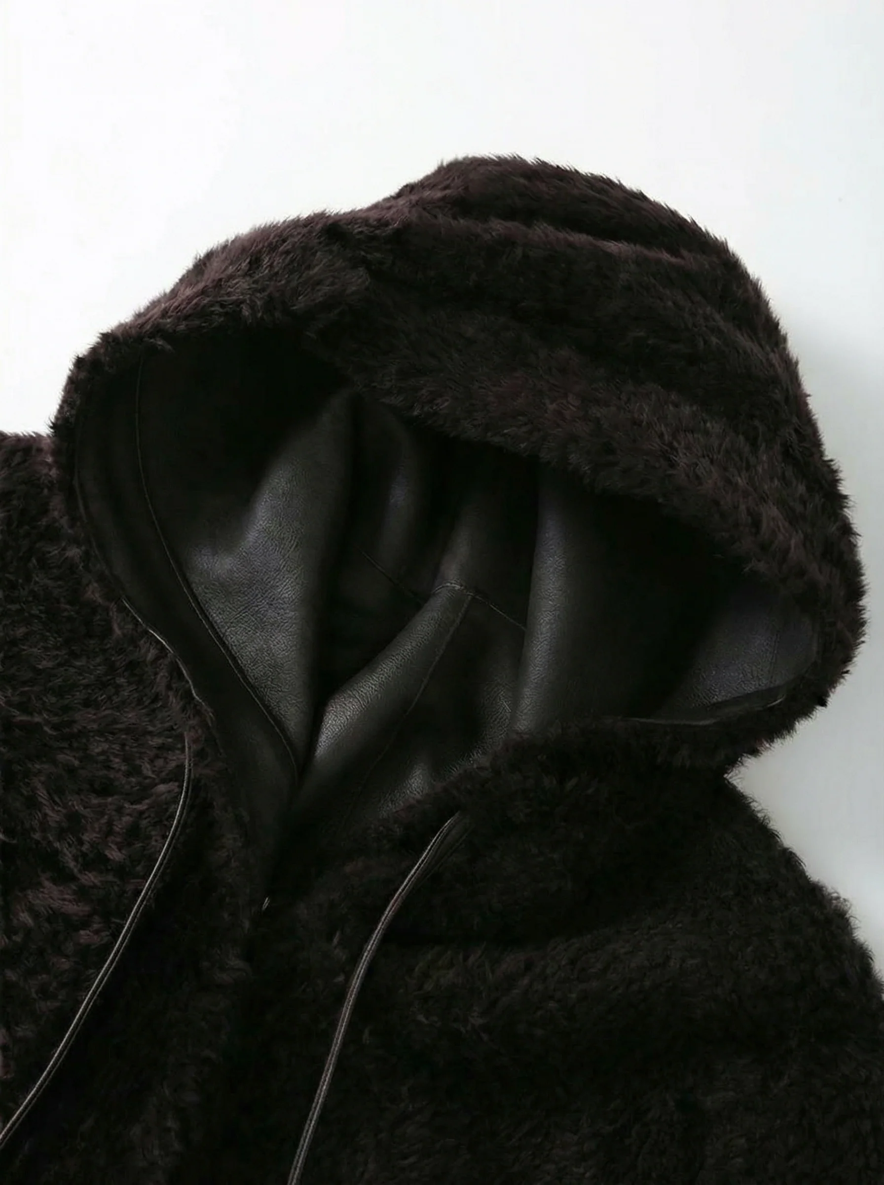 Lacon Shearling Hooded Coat - Image 6