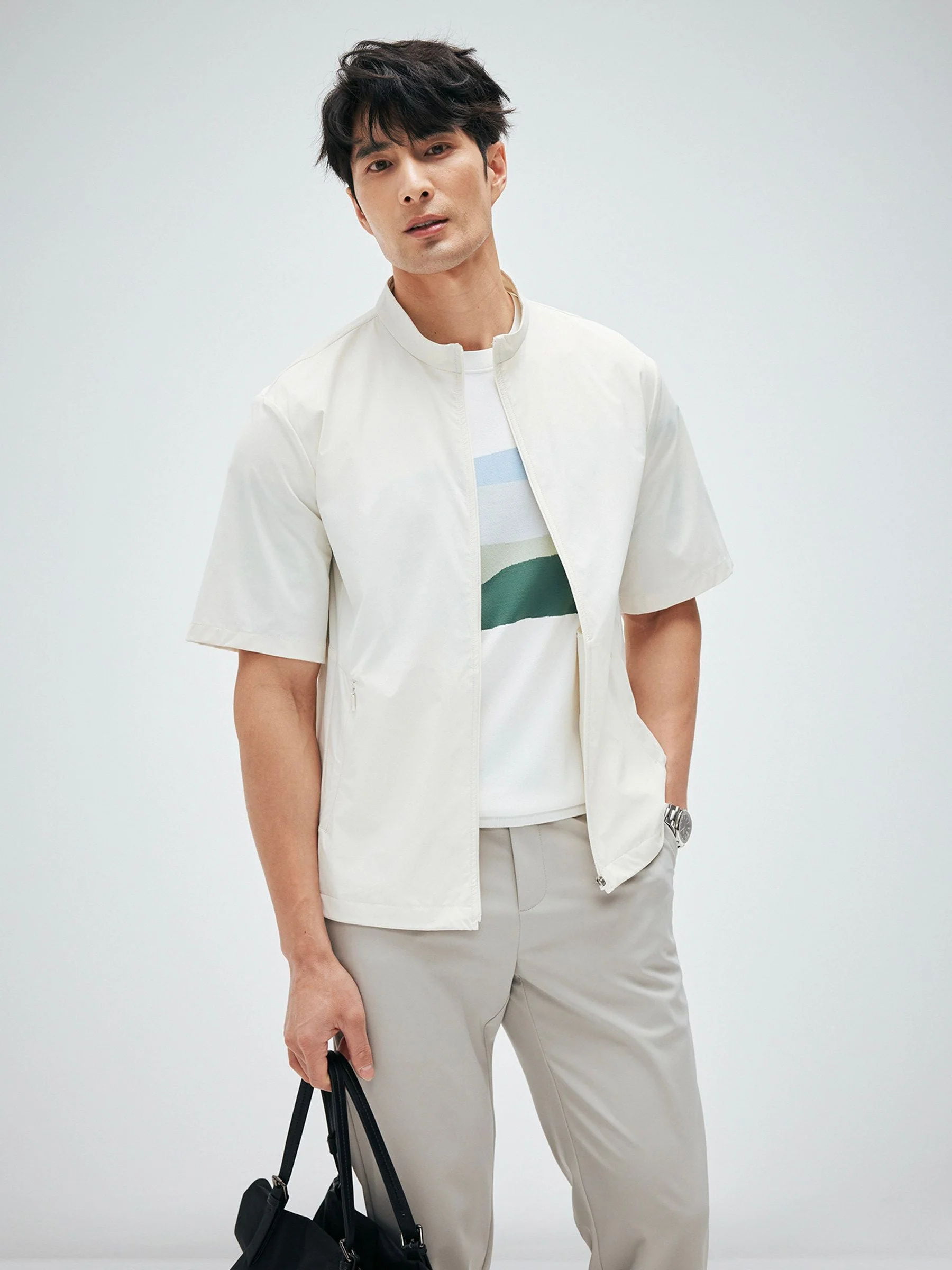 Landscape Stripe Tee - Image 4