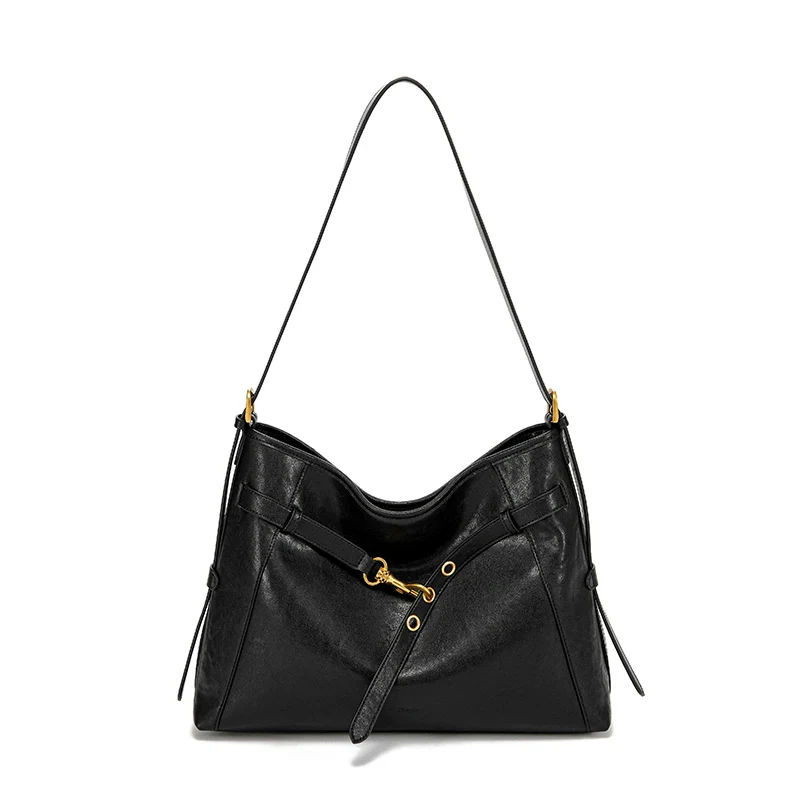 Large Cowhide Leather Tote