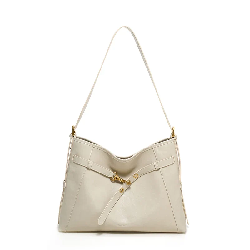 Large Cowhide Leather Tote - Image 3