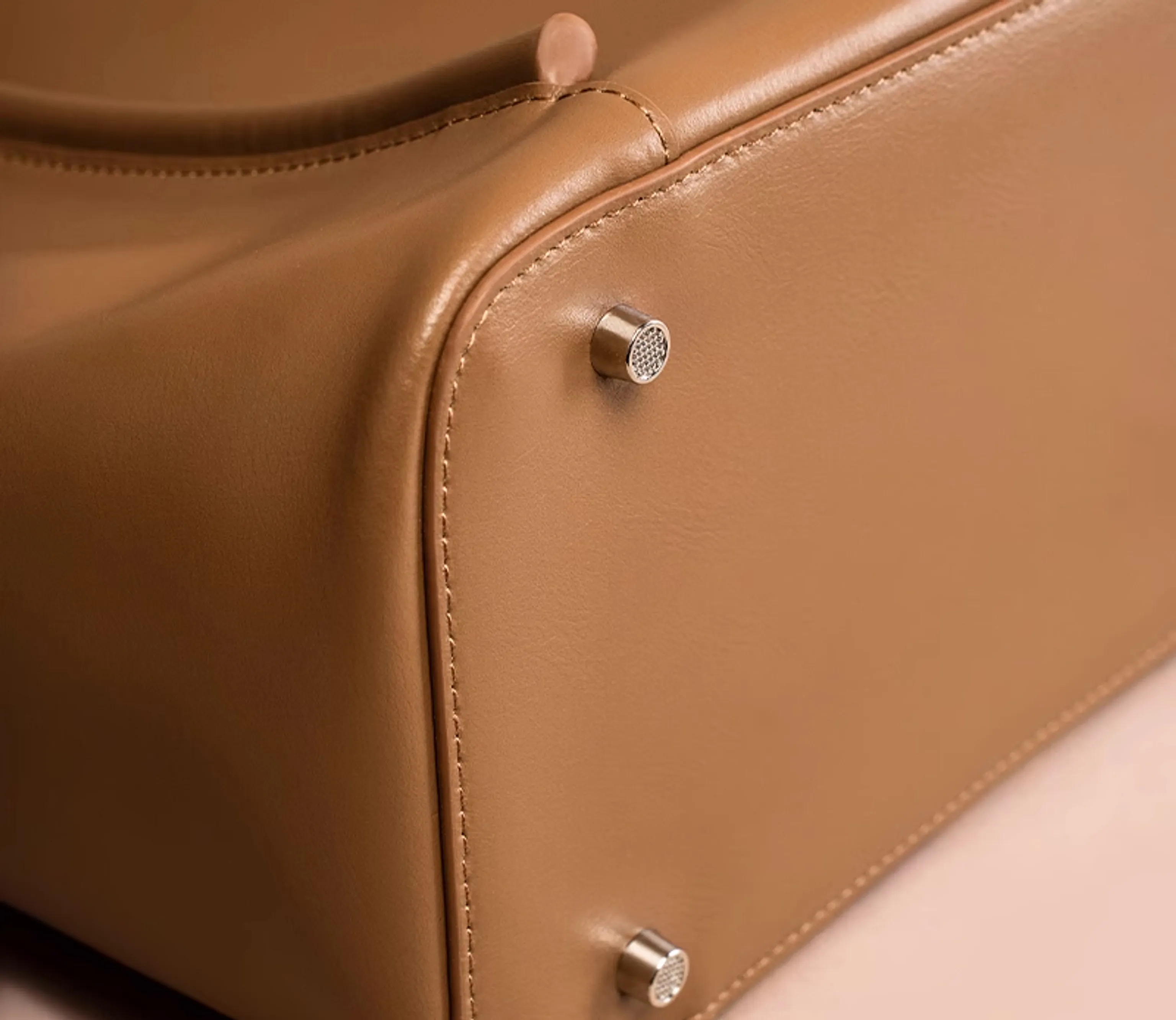 Large Leather Tote Bag - Image 5