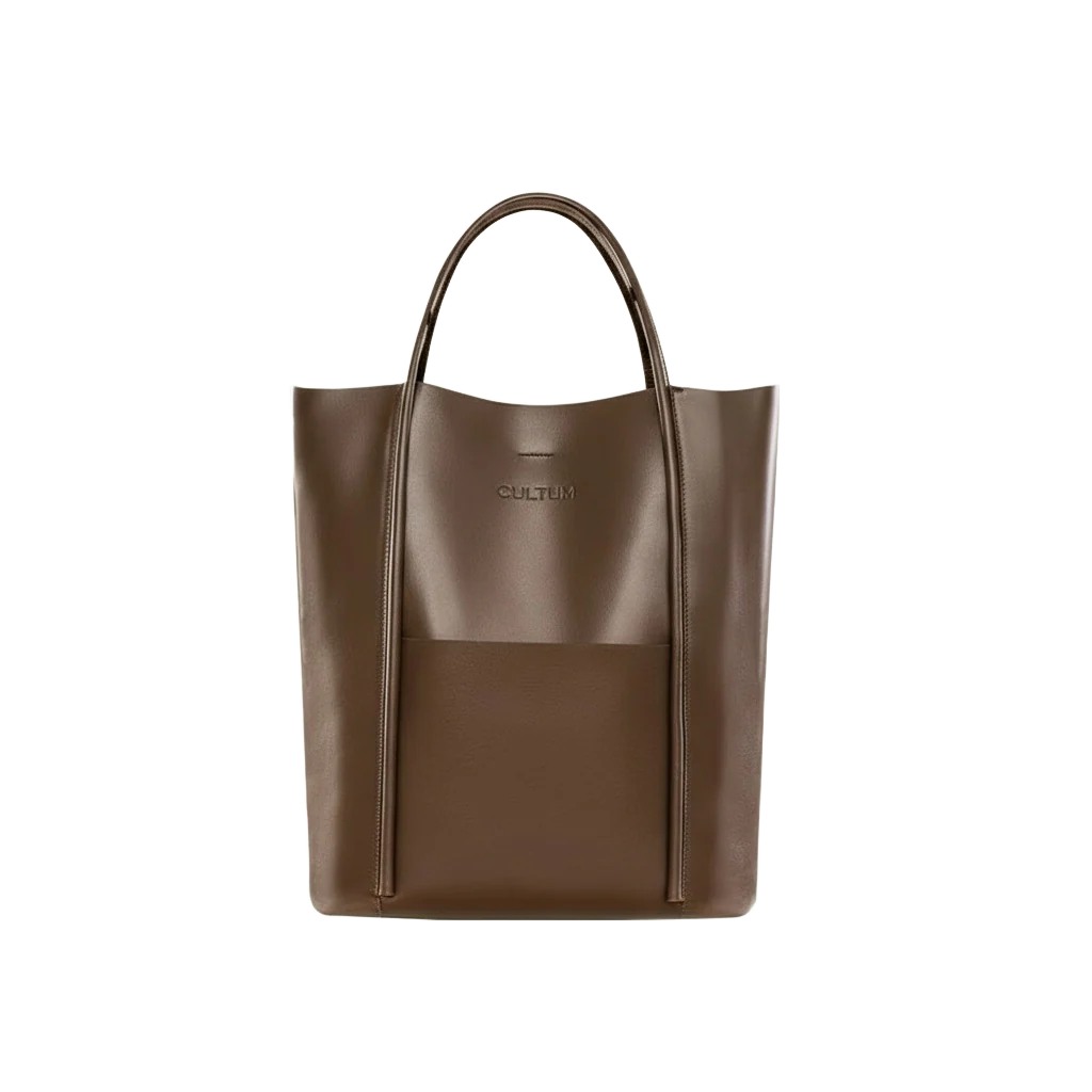 Large Leather Tote Bag - Image 9