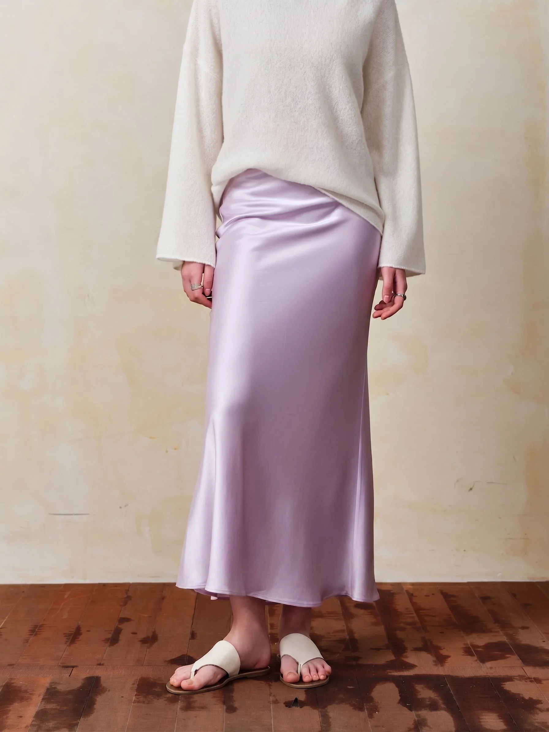 Lavender Fishtail Skirt