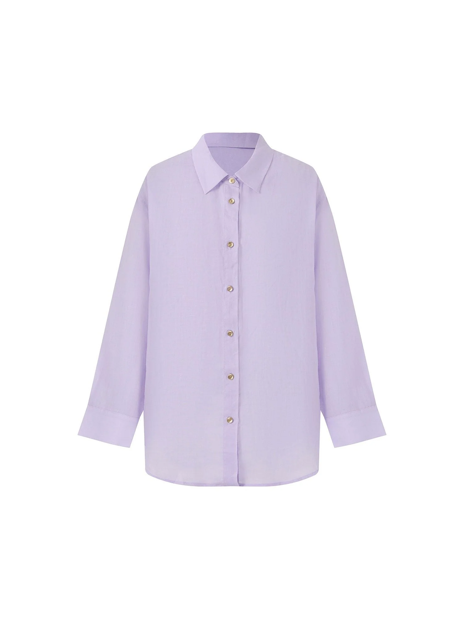 Lavender Sheer Shirt - Image 2