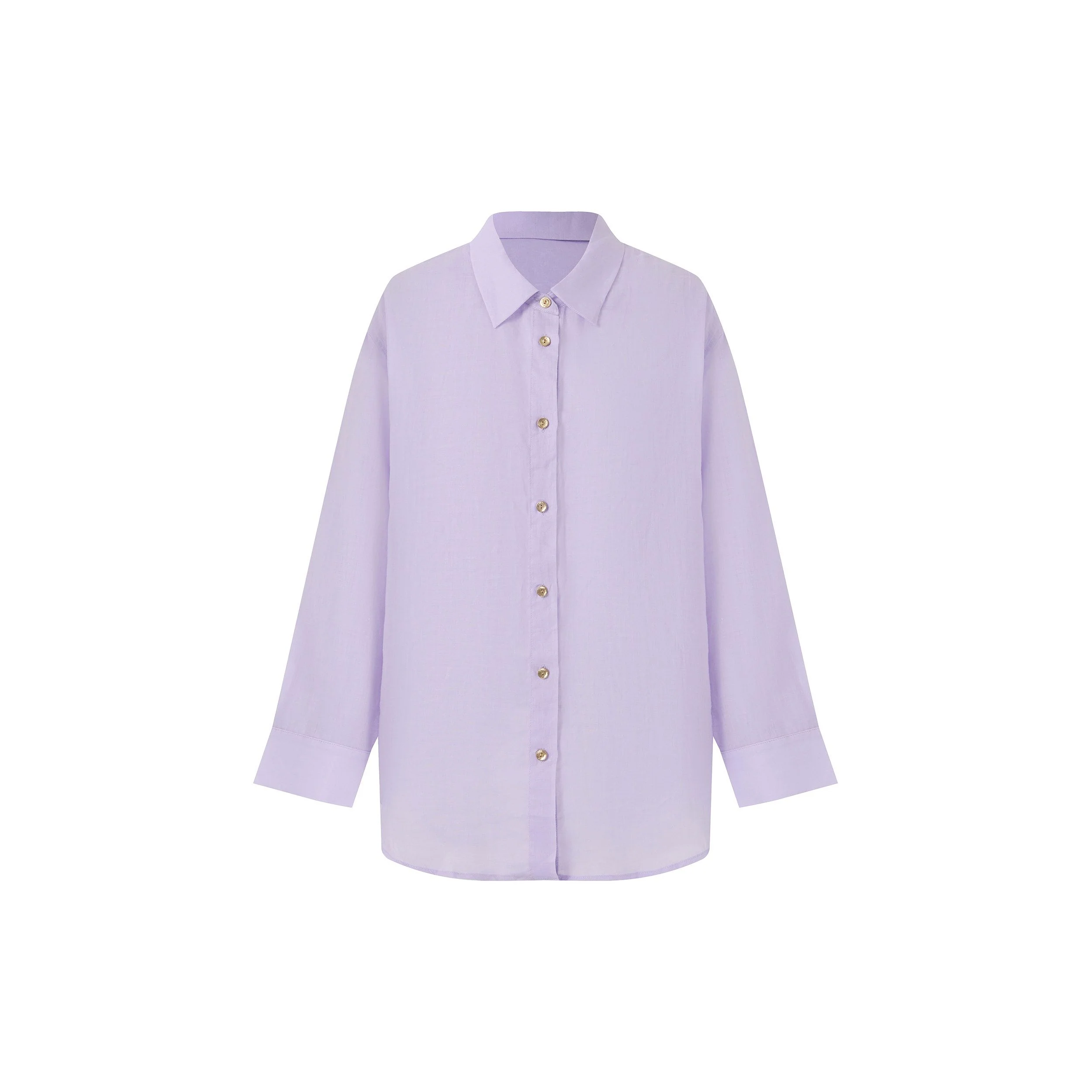 Lavender Sheer Shirt - Image 3