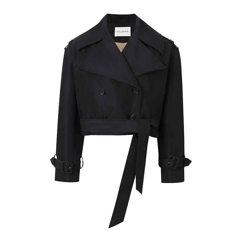 Layered Belted Trench - Image 3
