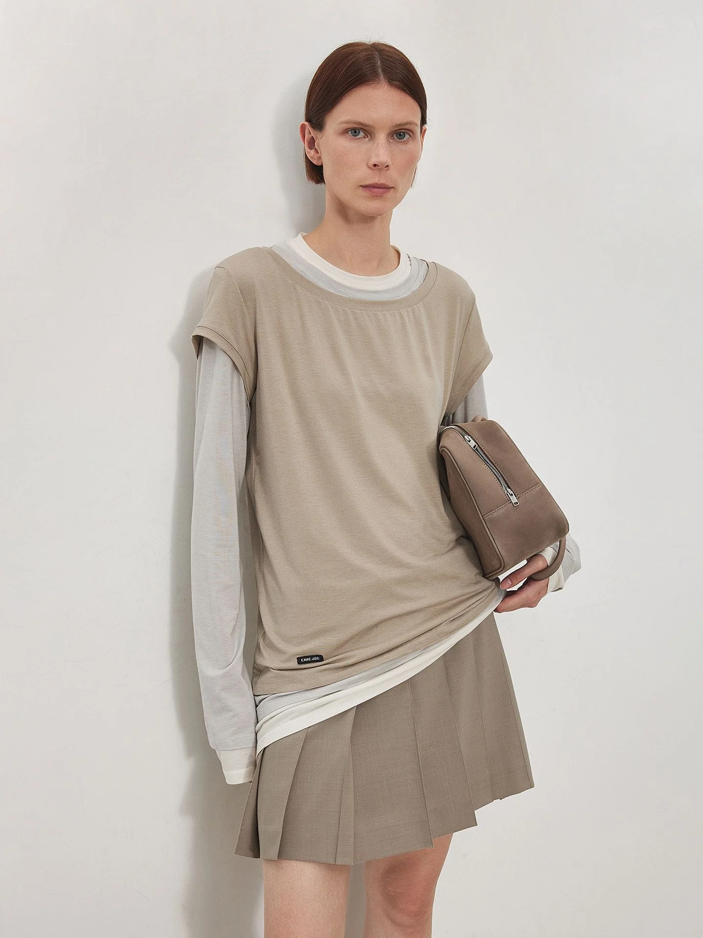 Layered Contrast Tee