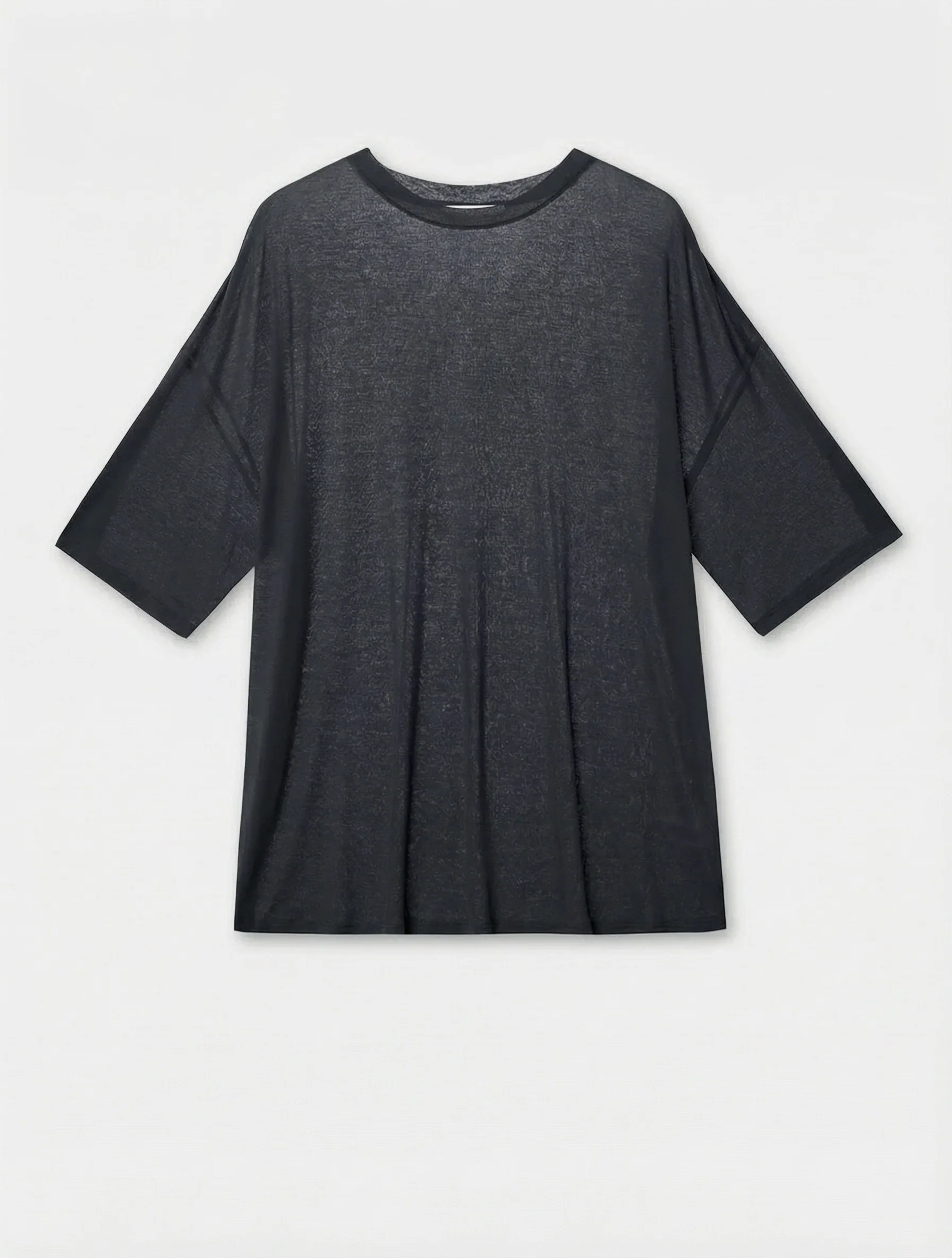 Layered High-Twist Cotton Tee - Image 13