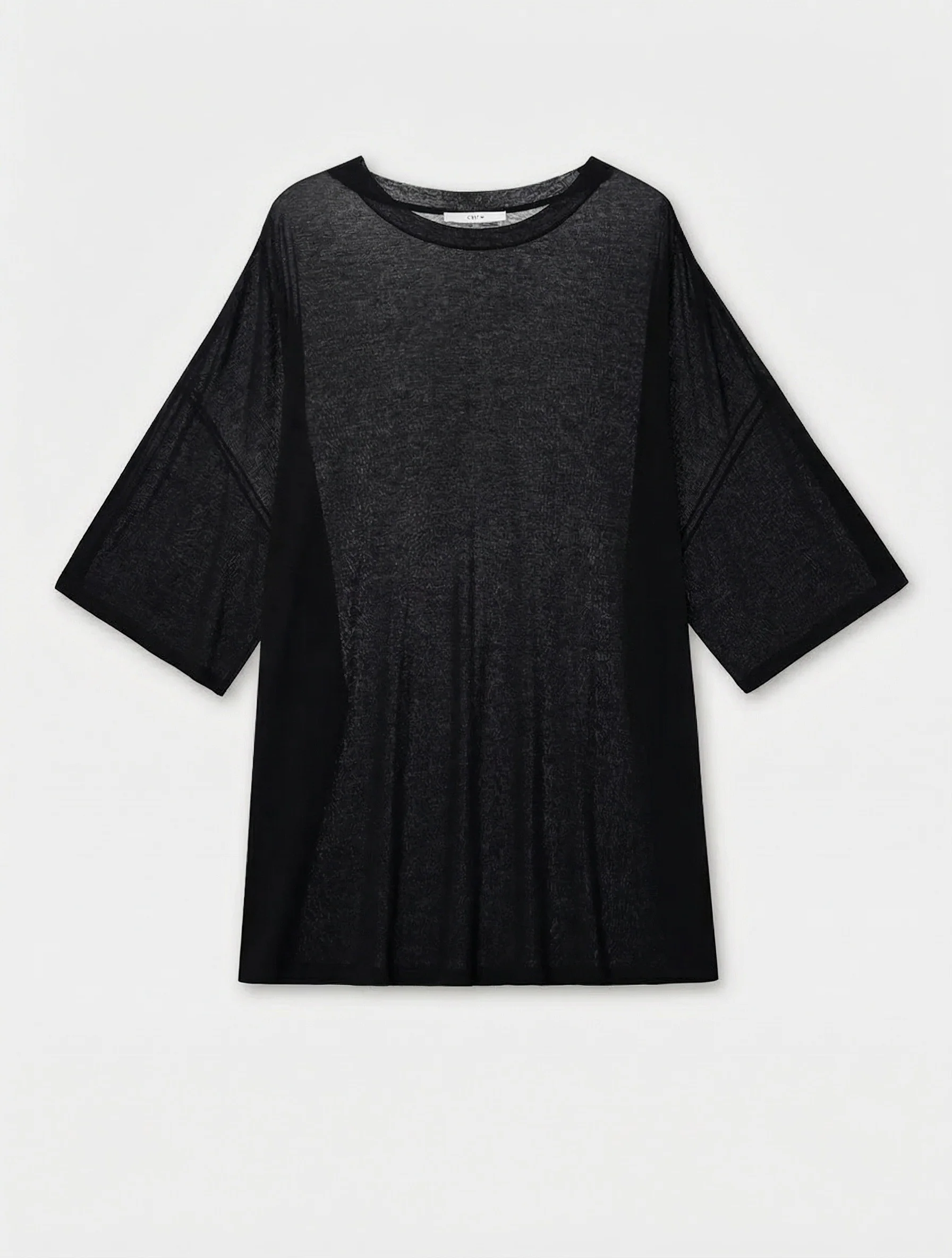 Layered High-Twist Cotton Tee - Image 6