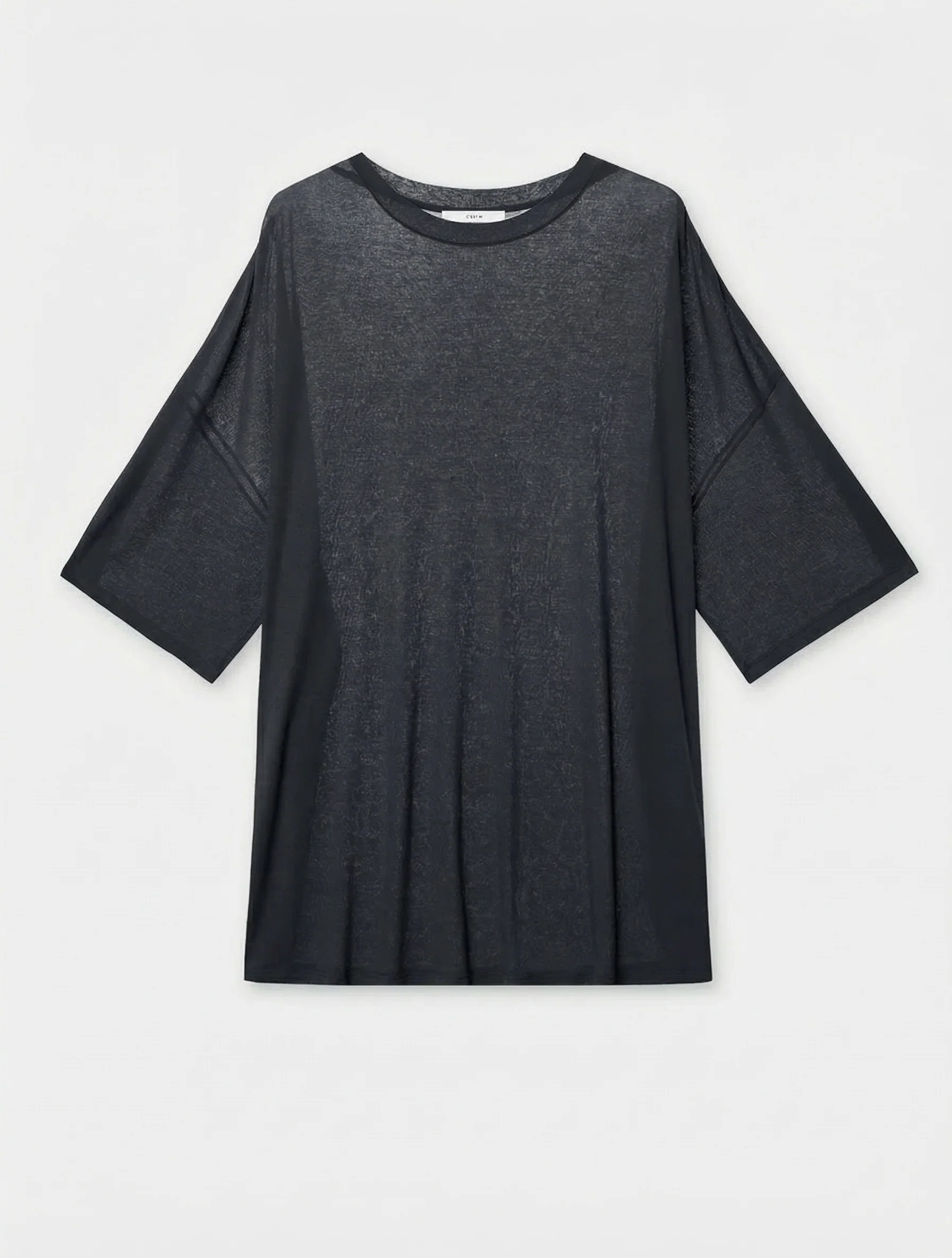 Layered High-Twist Cotton Tee - Image 7