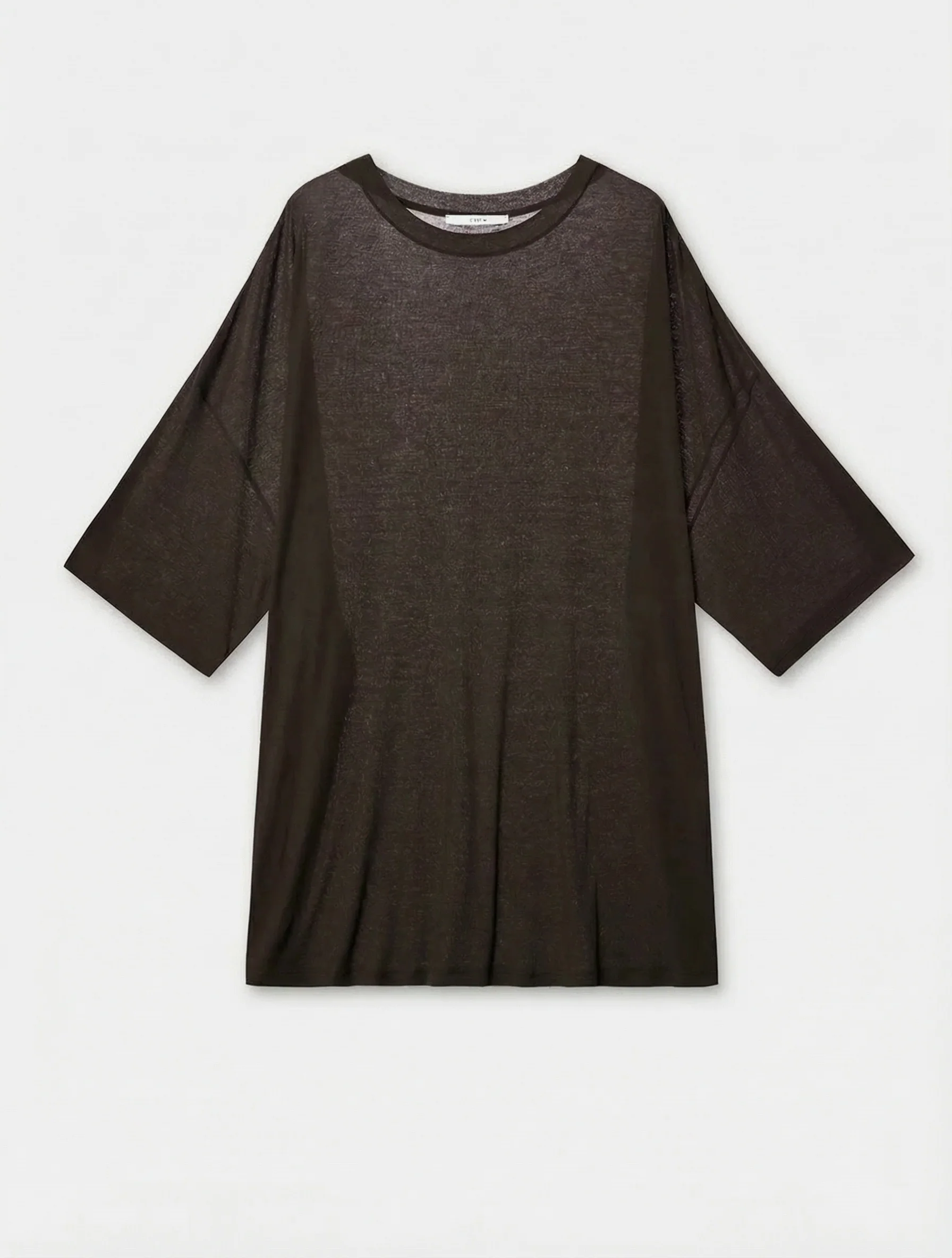 Layered High-Twist Cotton Tee - Image 8