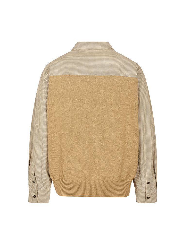 Layered Knit Shirt - Image 4