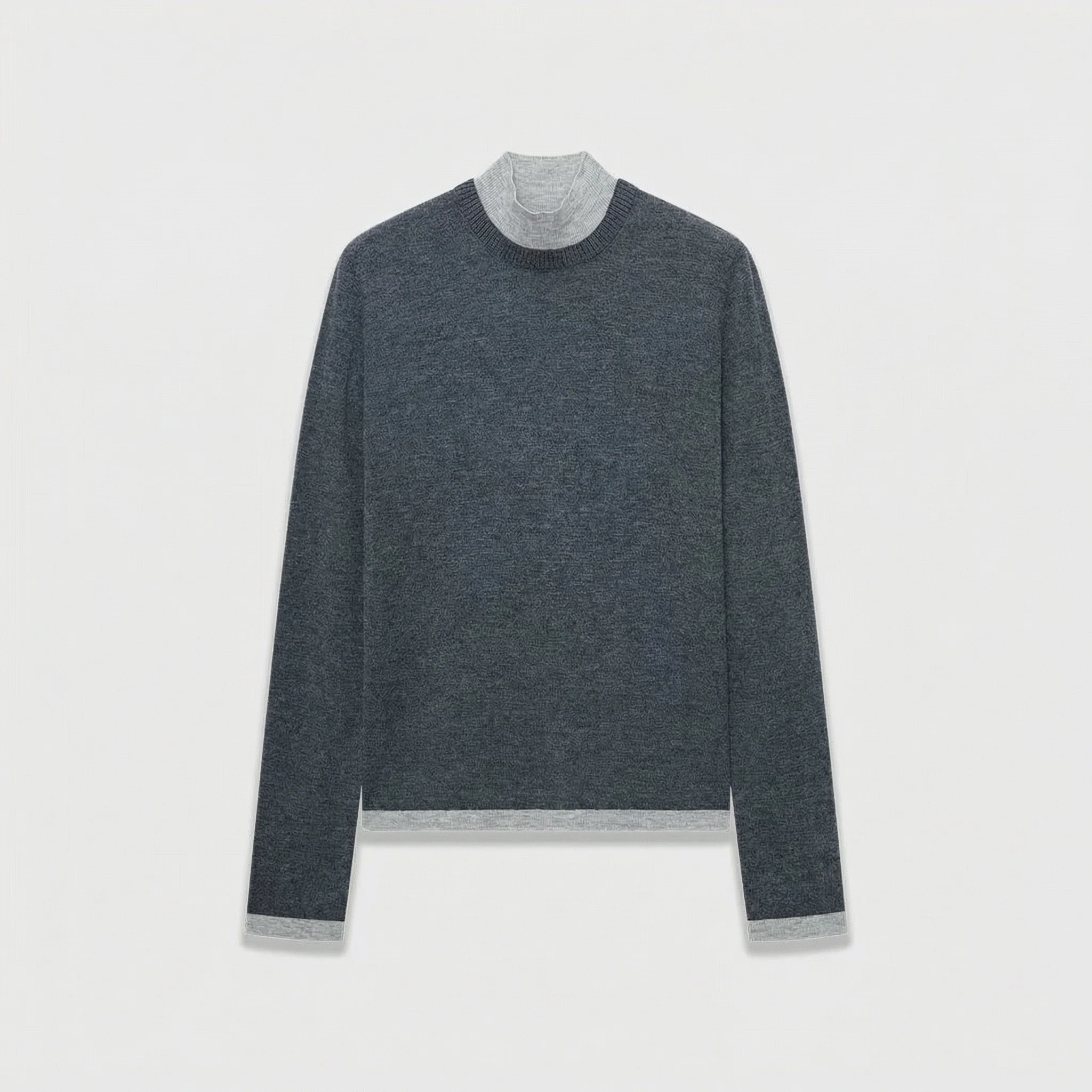 Layered Mockneck Sweater - Image 6