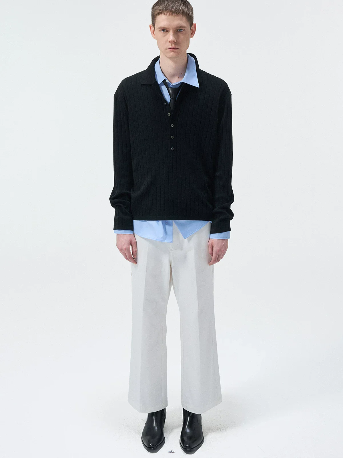 Layered Rib Polo - Image 3