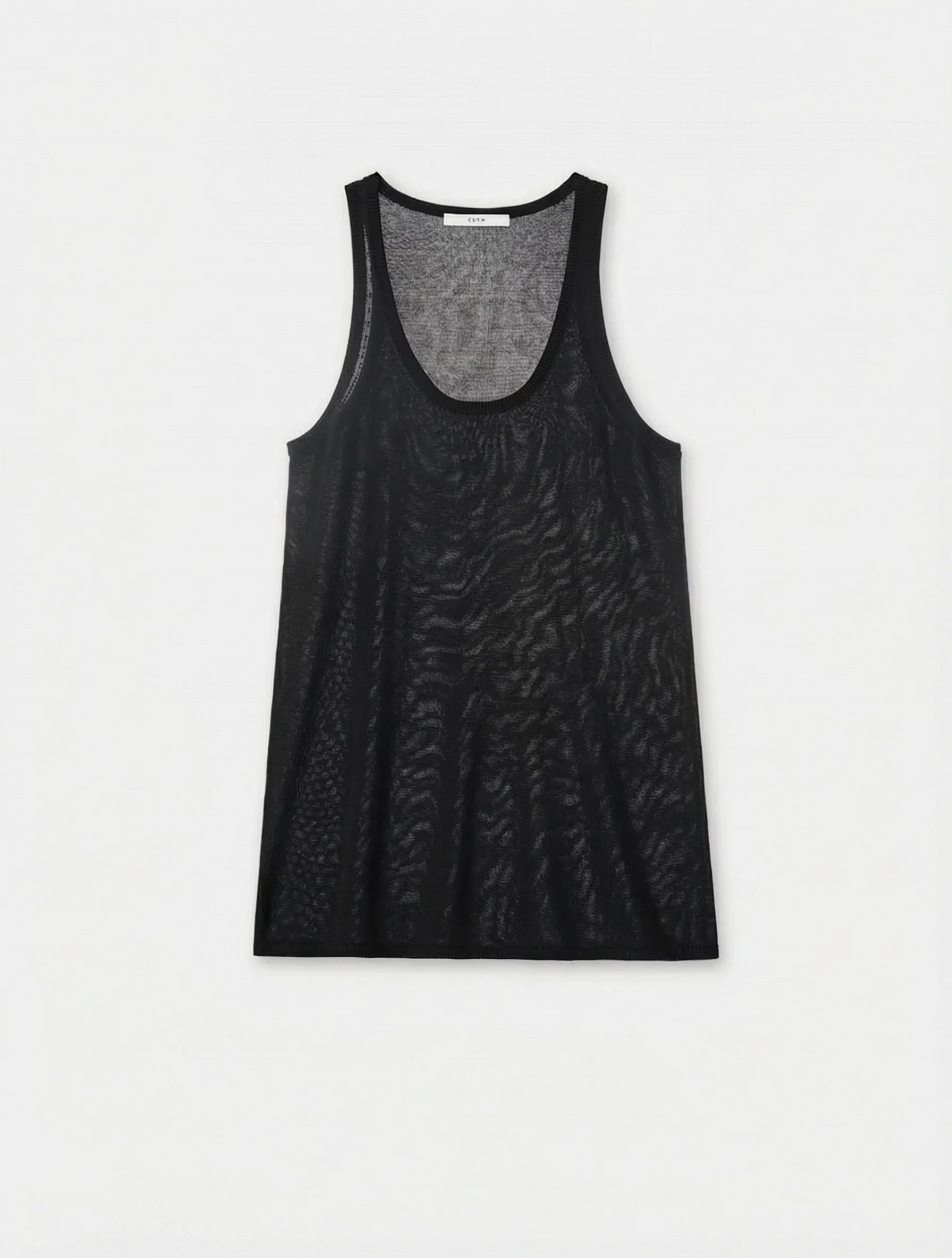 Layered Tencel-Cashmere Tank & Tee - Image 8