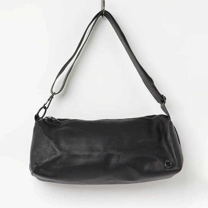 Leather Baguette Sling Bag - Image 7