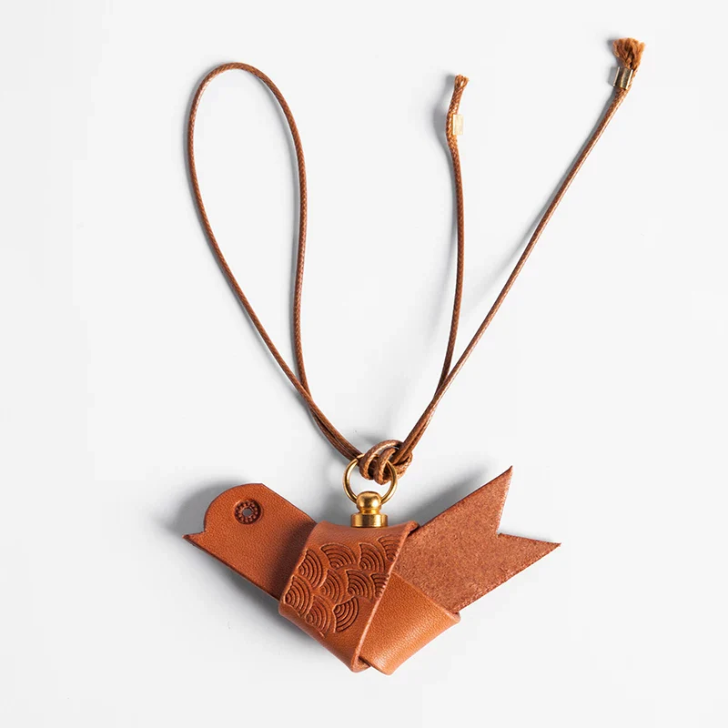 Leather Bird Charm - Image 5