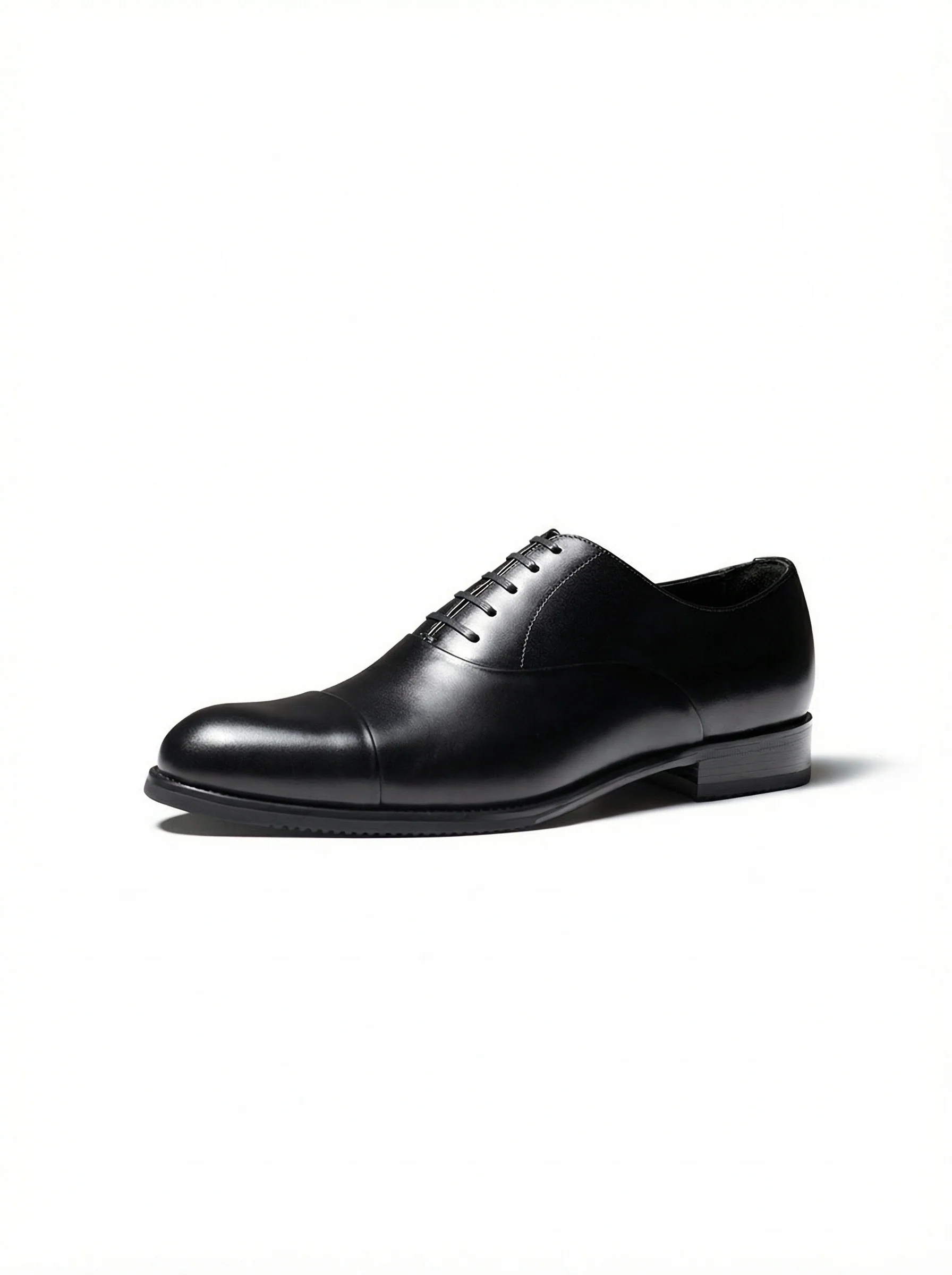 Leather Cap-Toe Oxford