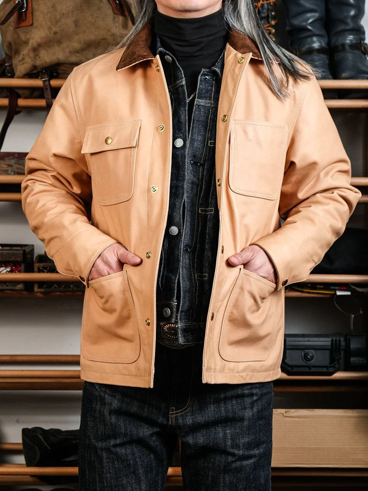 Leather Chore Jacket
