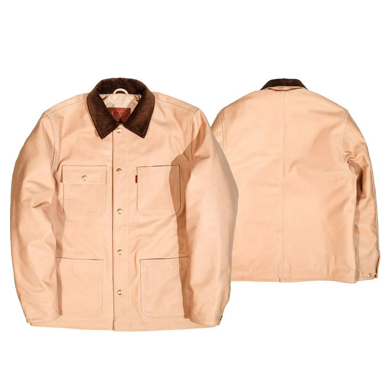 Leather Chore Jacket - Image 6