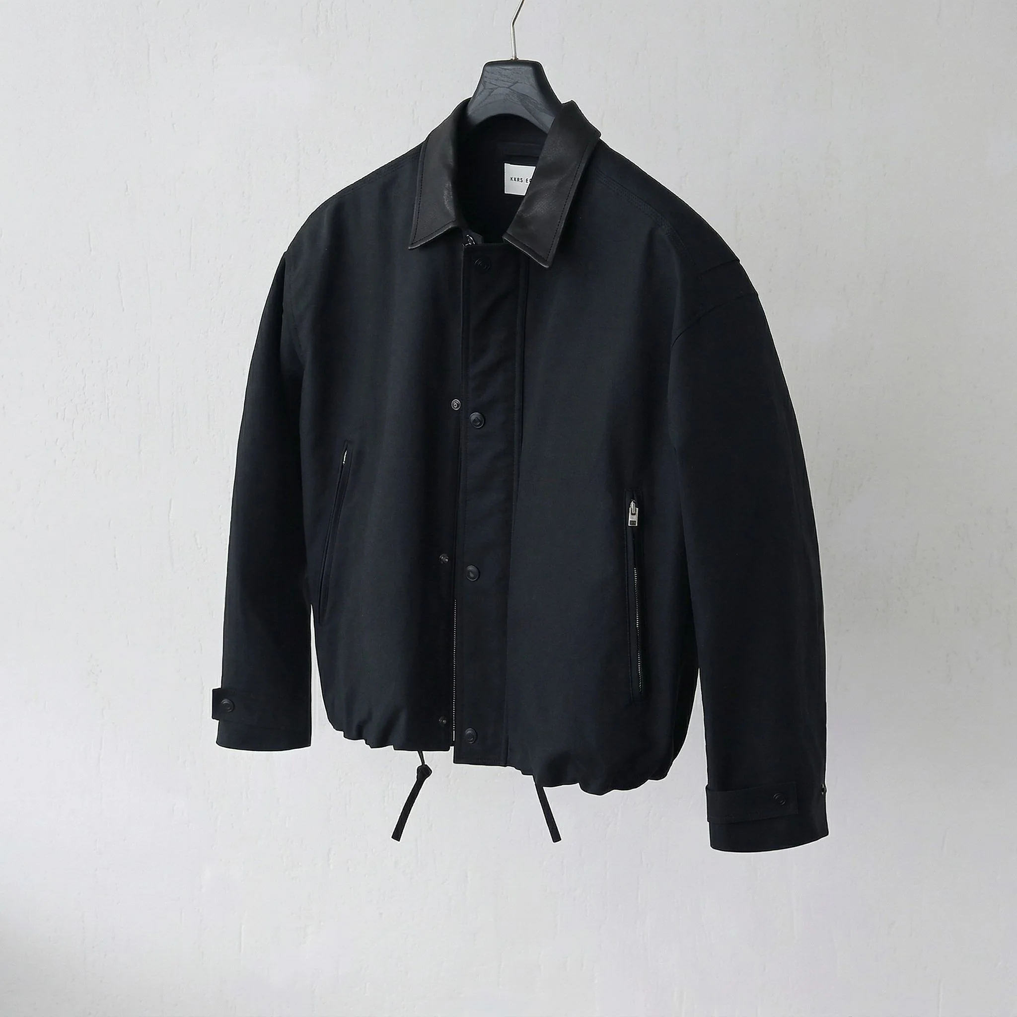 Leather Collar Jacket - Image 6