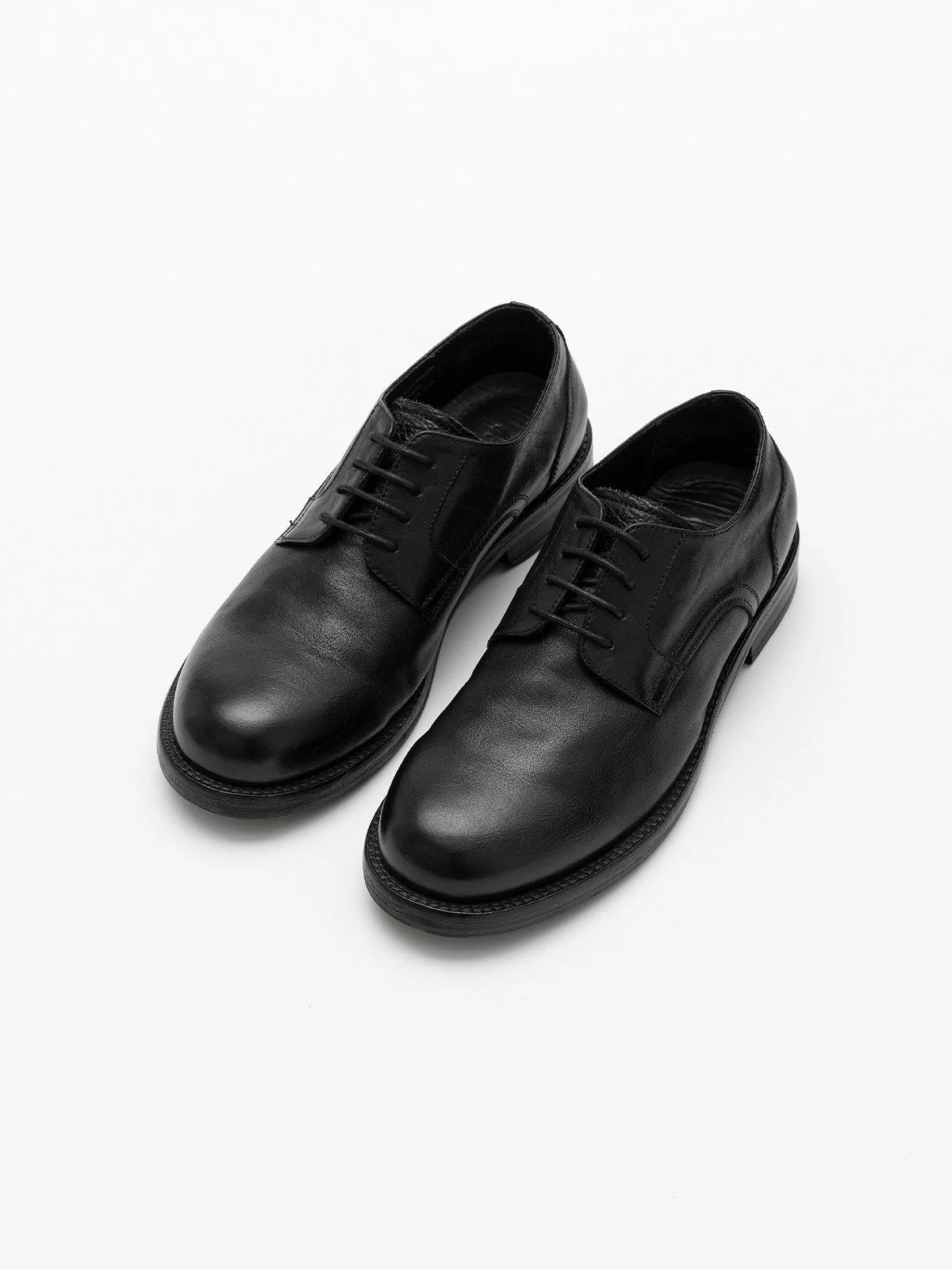 Leather Derby Shoes - Image 2