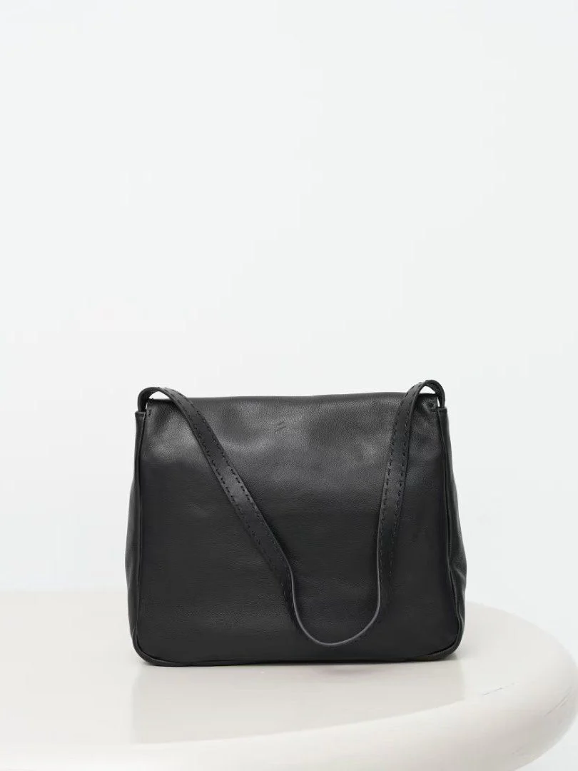 Leather Flap Bag - Image 3