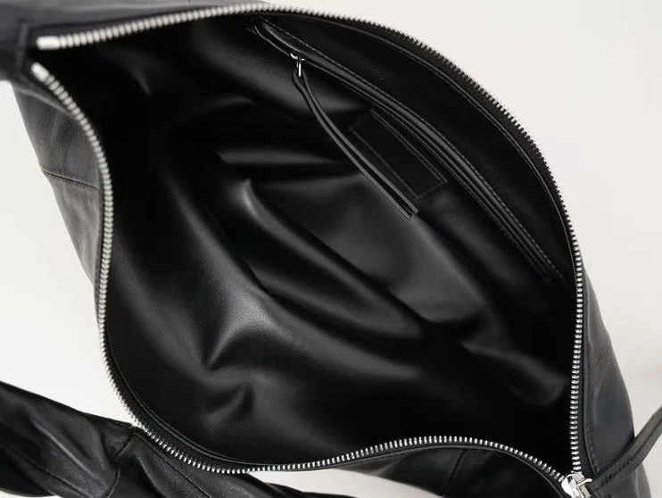 Leather Hobo Bag - Image 3