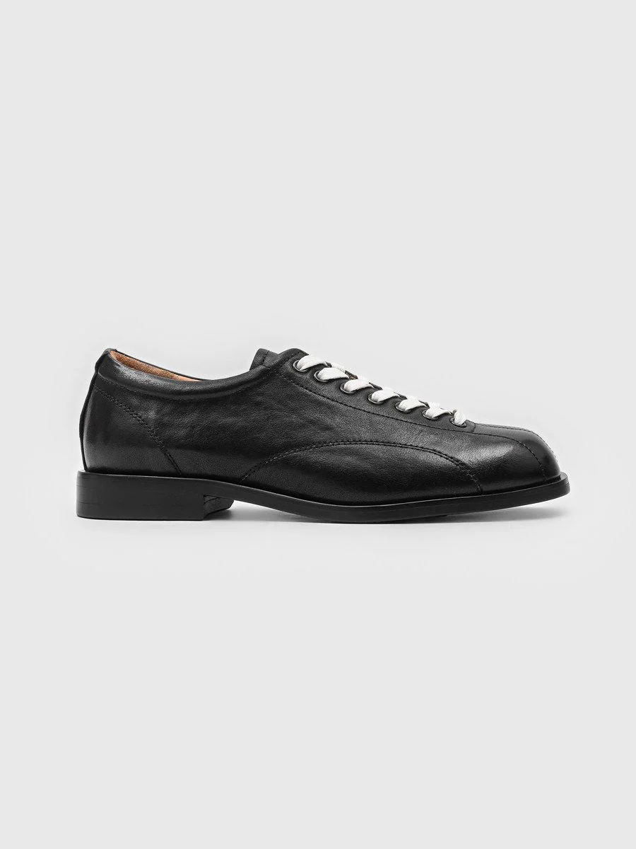 Leather Lace-Up Shoes