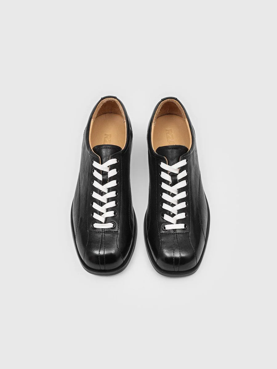 Leather Lace-Up Shoes - Image 3