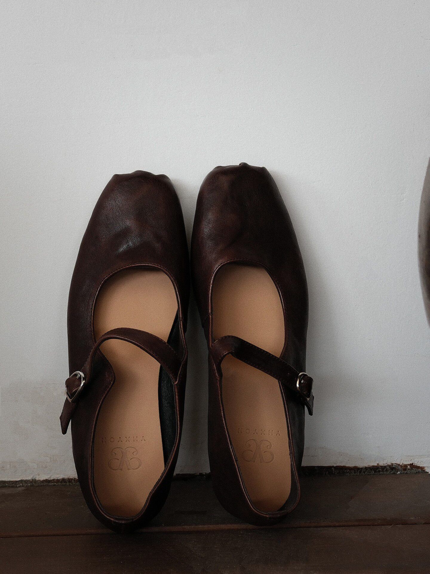 Leather Mary Jane Flats - Image 2